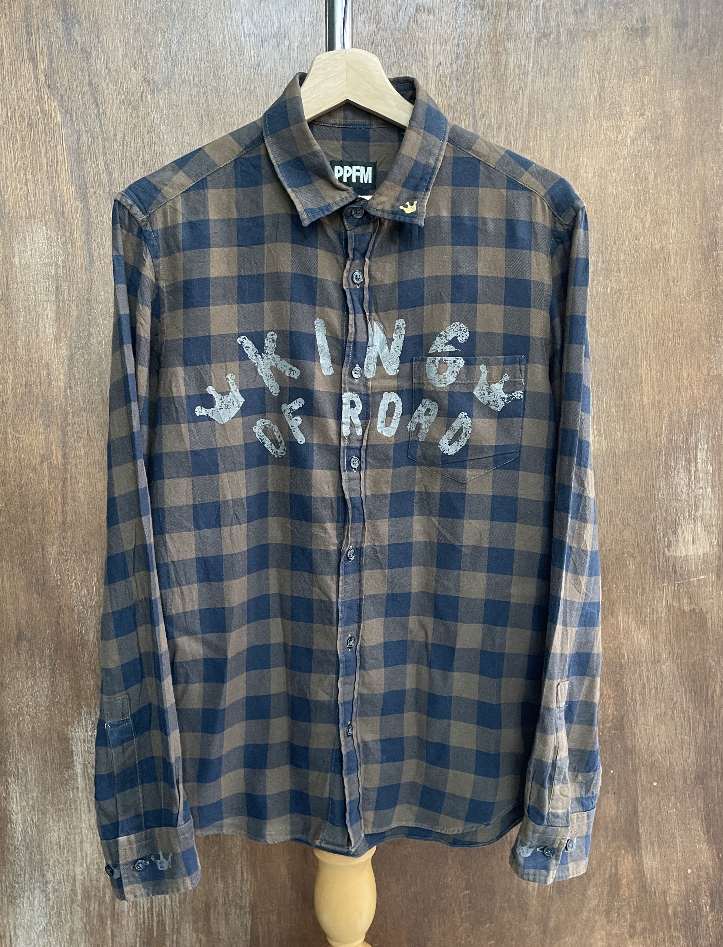 PPFM PPFM King Of Road Vintage Plaid Shirt Size US S / EU 44-46 / 1 - 1 Thumbnail