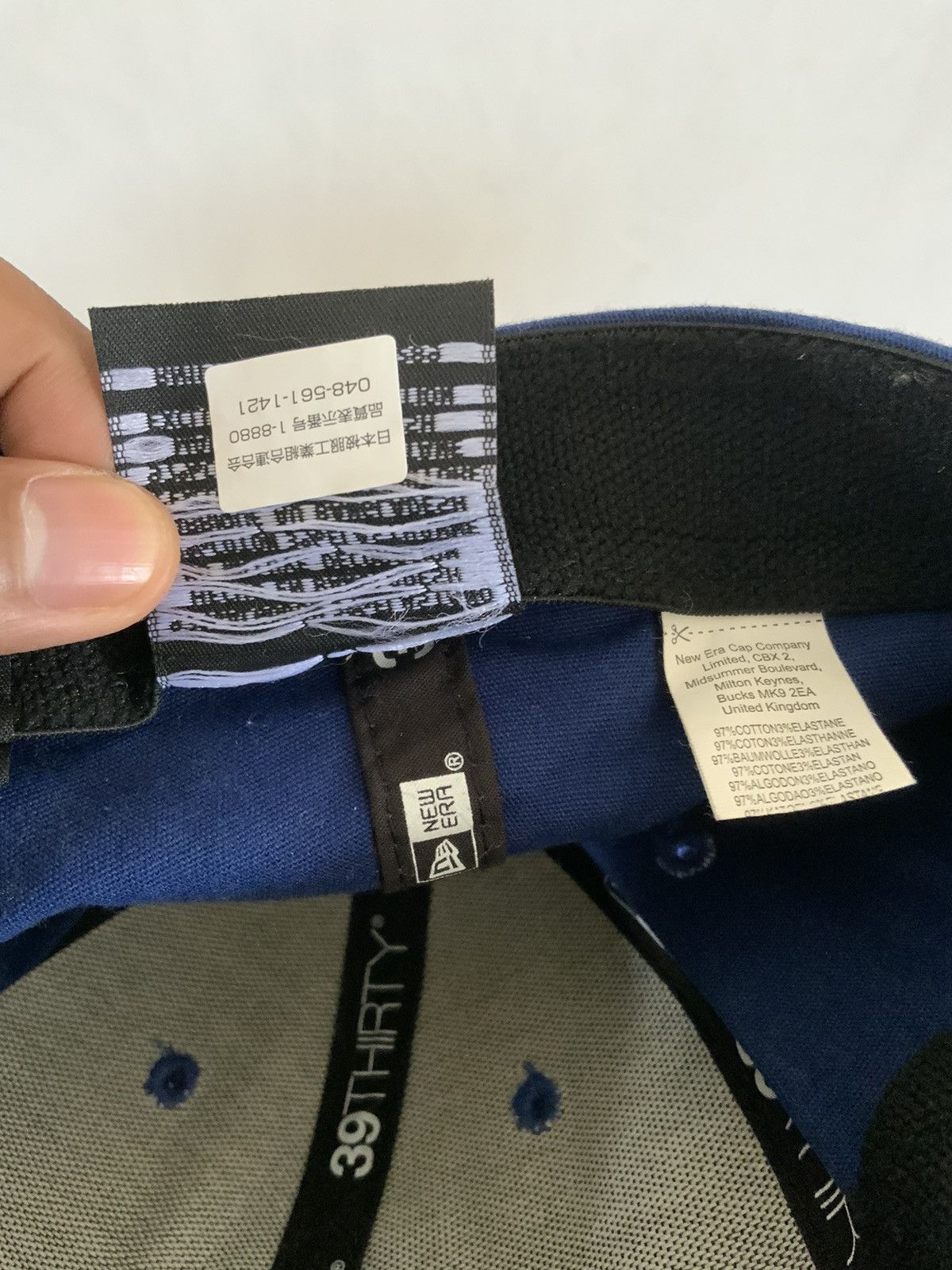 Japanese Brand New Era 39 Thirty Small-Medium LA Blue fade fitted hat Size ONE SIZE - 15 Thumbnail