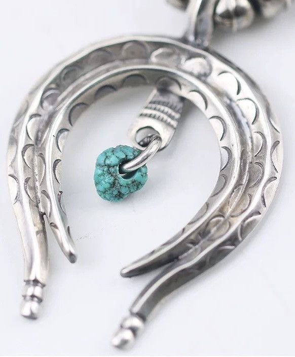 Other Visvim style Navajo Silver Squash Blossom Necklace Size ONE SIZE - 7 Thumbnail