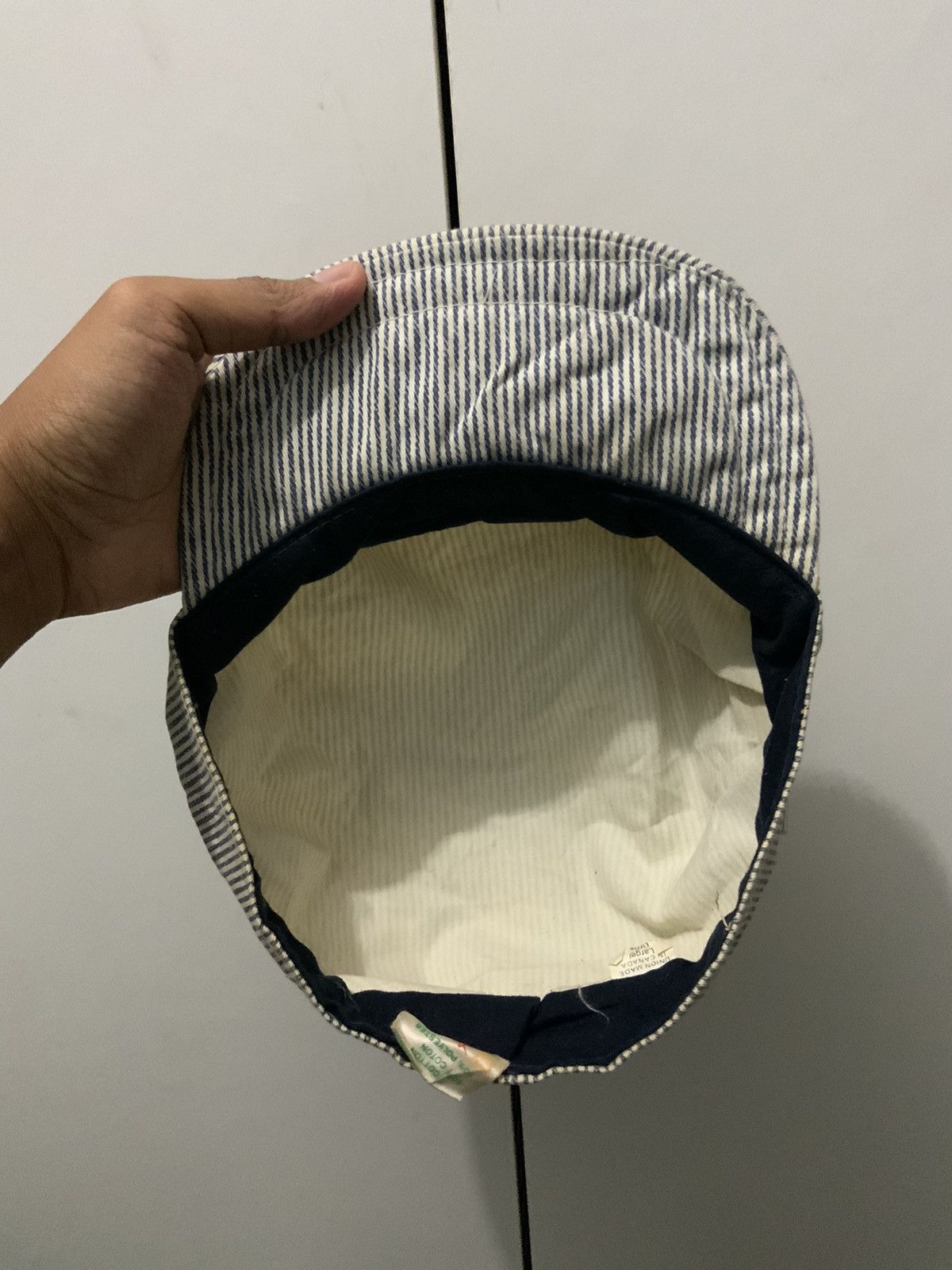 Vintage Vintage Lupes Fade Hickory Stripe Hat Size ONE SIZE - 8 Thumbnail