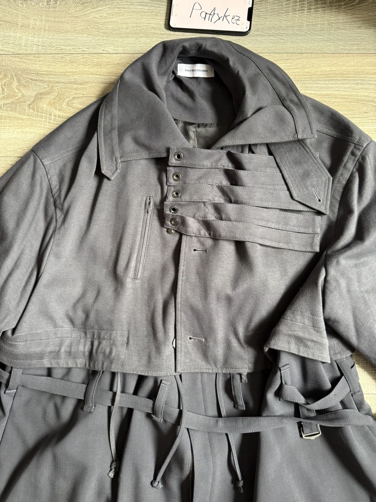 Kiko Kostadinov Kiko Kostadinov 015 Hecuba Coat Size US M / EU 48-50 / 2 - 2 Thumbnail