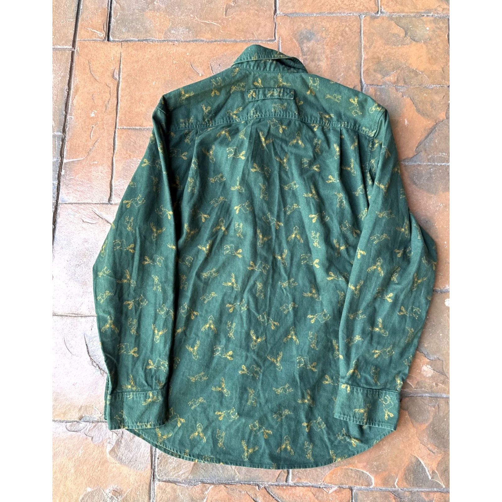Vintage Duluth Free Swingin Deer Flannel Shirt Small Relaxed Fit Button-Up Shirt Men’s Green Cotton Flannel Deer Theme Outdoors 90s? Size US S / EU 44-46 / 1 - 3 Thumbnail