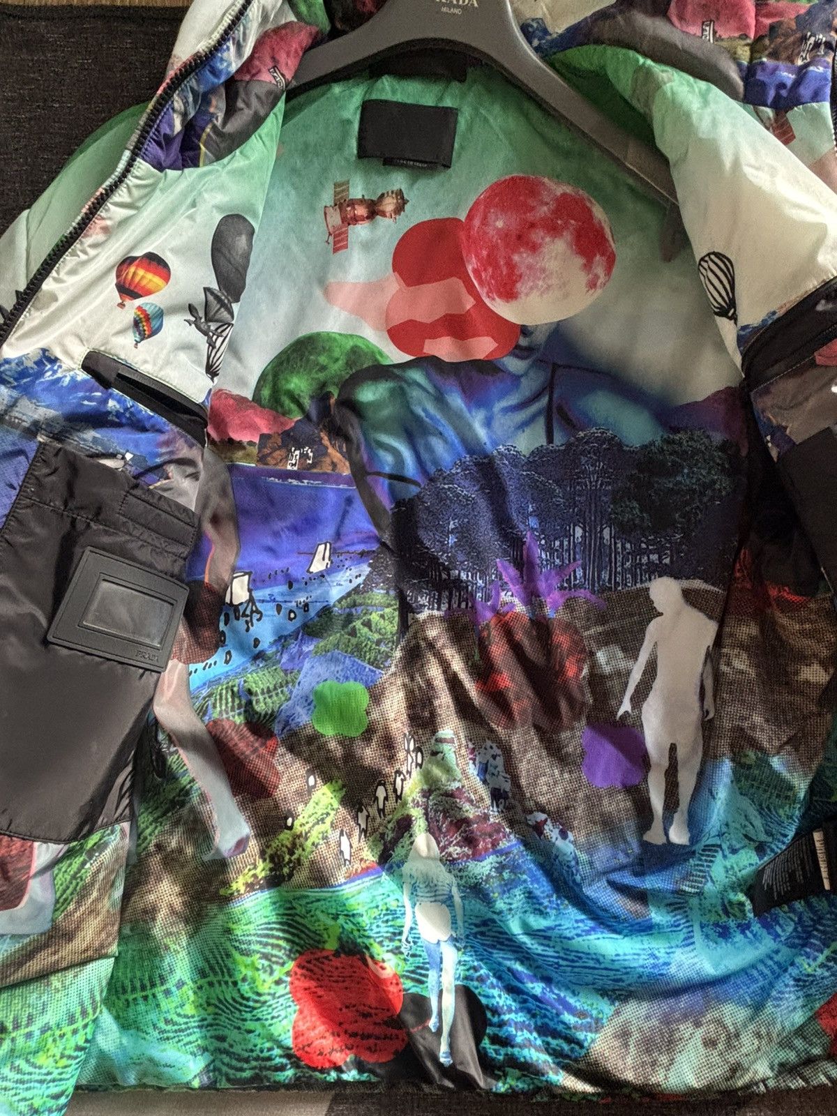 Prada Prada Psychedelic Coat Size XL SS19 Size US XL / EU 56 / 4 - 3 Thumbnail