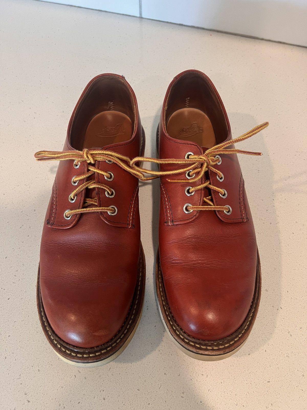 Red Wing Red Wing 8001 Round Toe Oro Russet – Size 10D Size US 10 / EU 43 - 5 Thumbnail