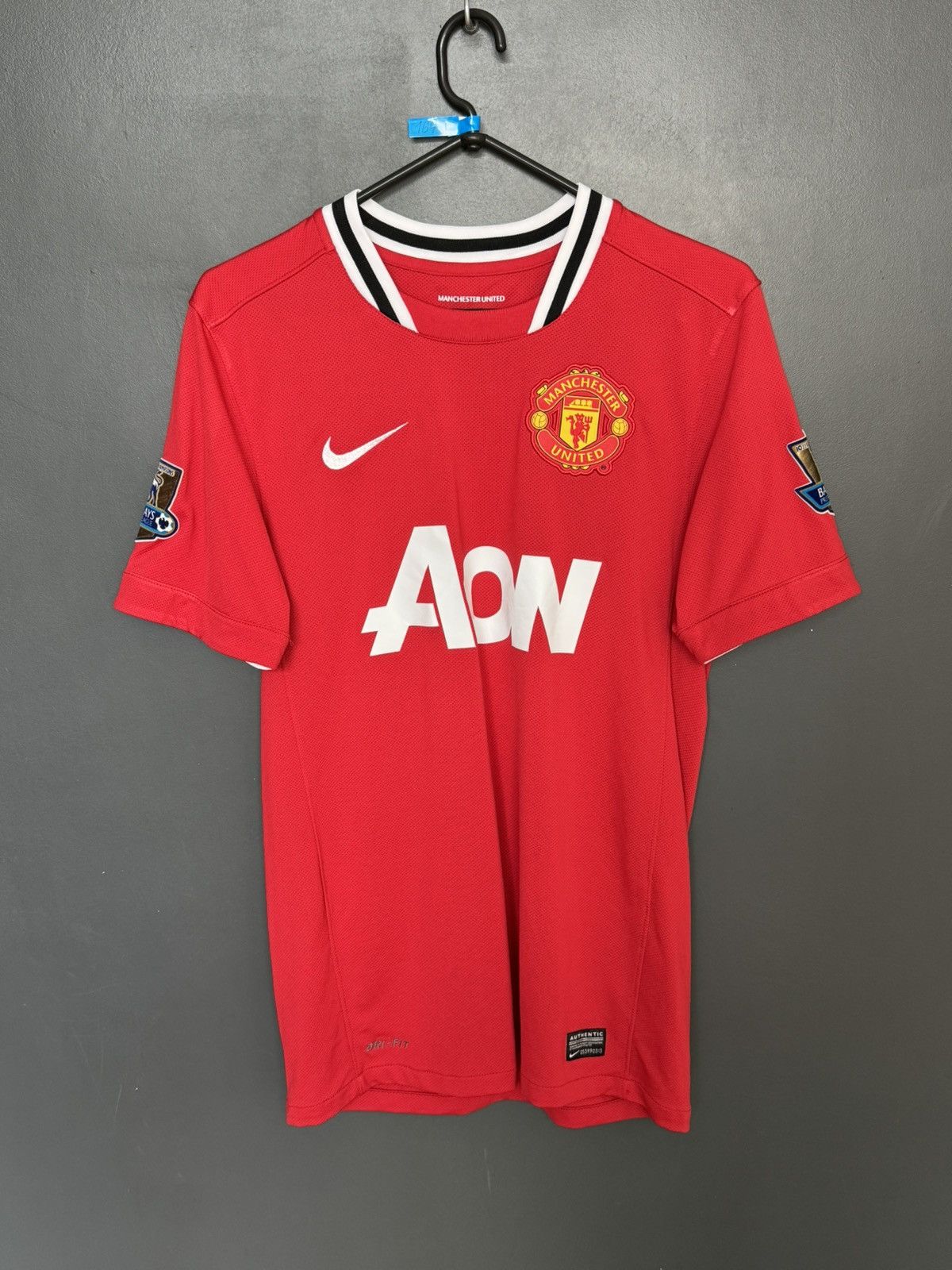Nike Manchester United 11/12 Home Giggs Football Jersey T-Shirt Size US S / EU 44-46 / 1 - 2 Thumbnail