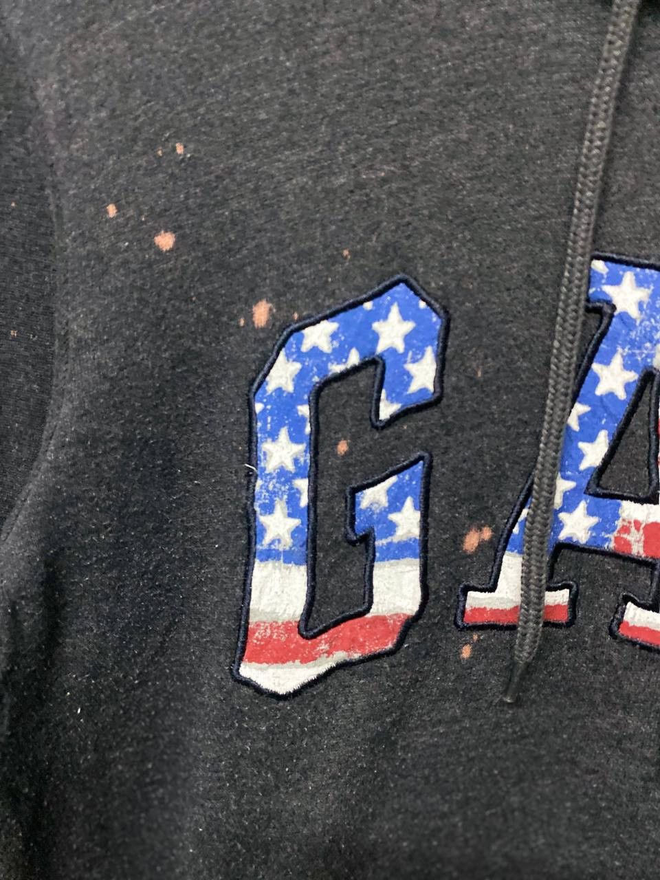 Gap gap hoody embroided american flag logo nice design Size US XS / EU 42 / 0 - 2 Thumbnail