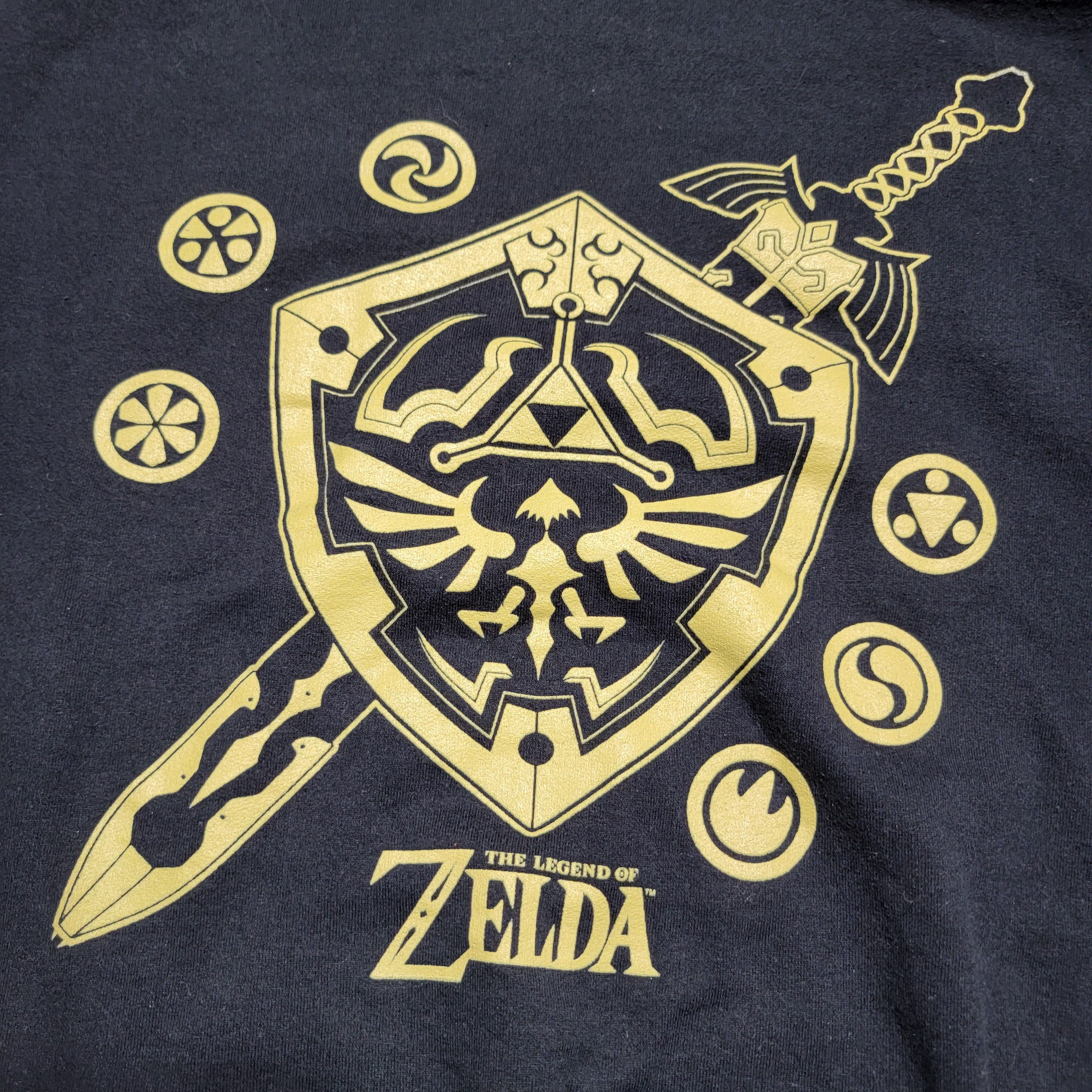 Other Legend Of Zelda LS Pullover Black Hoodie - Size Small Size US S / EU 44-46 / 1 - 2 Thumbnail