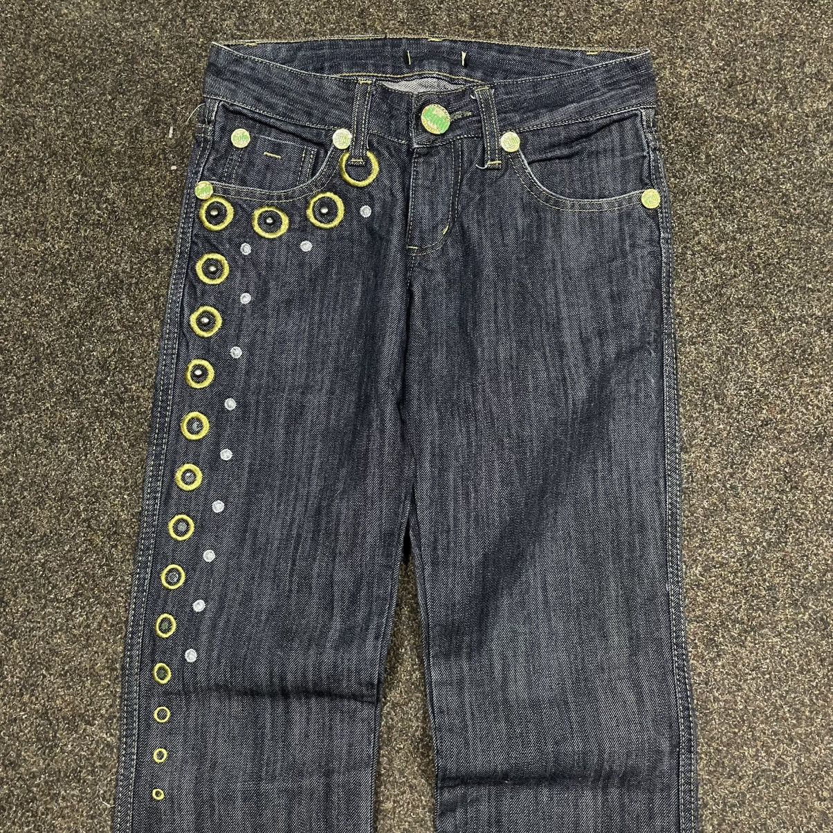Vintage Y2K Baggy Distressed Cargo Pants Bondage Straps Grunge 30 Size 30" / US 8 / IT 44 - 4 Thumbnail