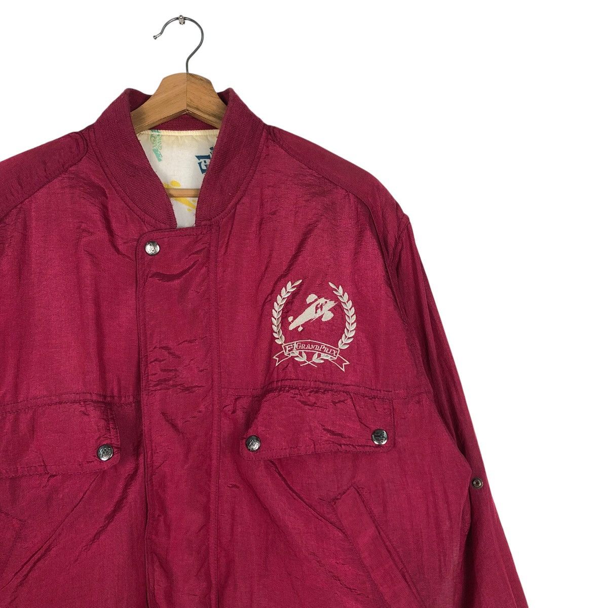 Kadoya MVtg Reversible Bomber Jacket F-1 Grand Prix Kadoya Big Logo Size US M / EU 48-50 / 2 - 7 Thumbnail