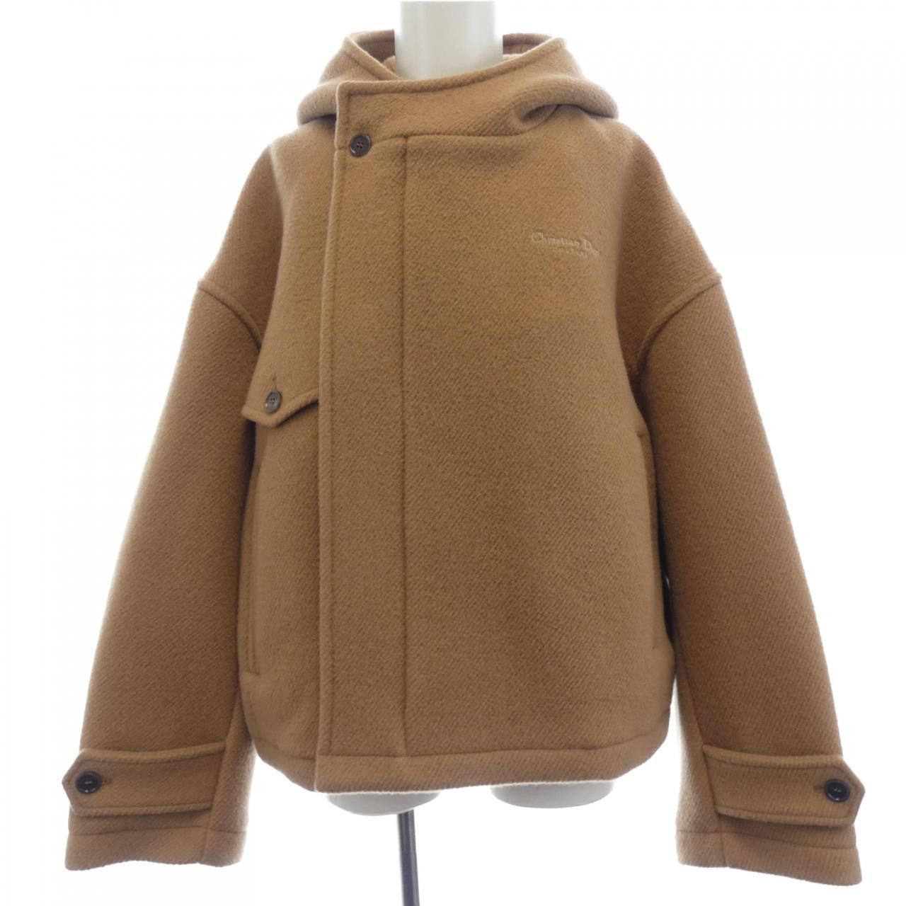 Dior Dior Dior Wool Coat Others Outerwear 443C421A6274 DUTY FREE for USA Size ONE SIZE - 1 Thumbnail