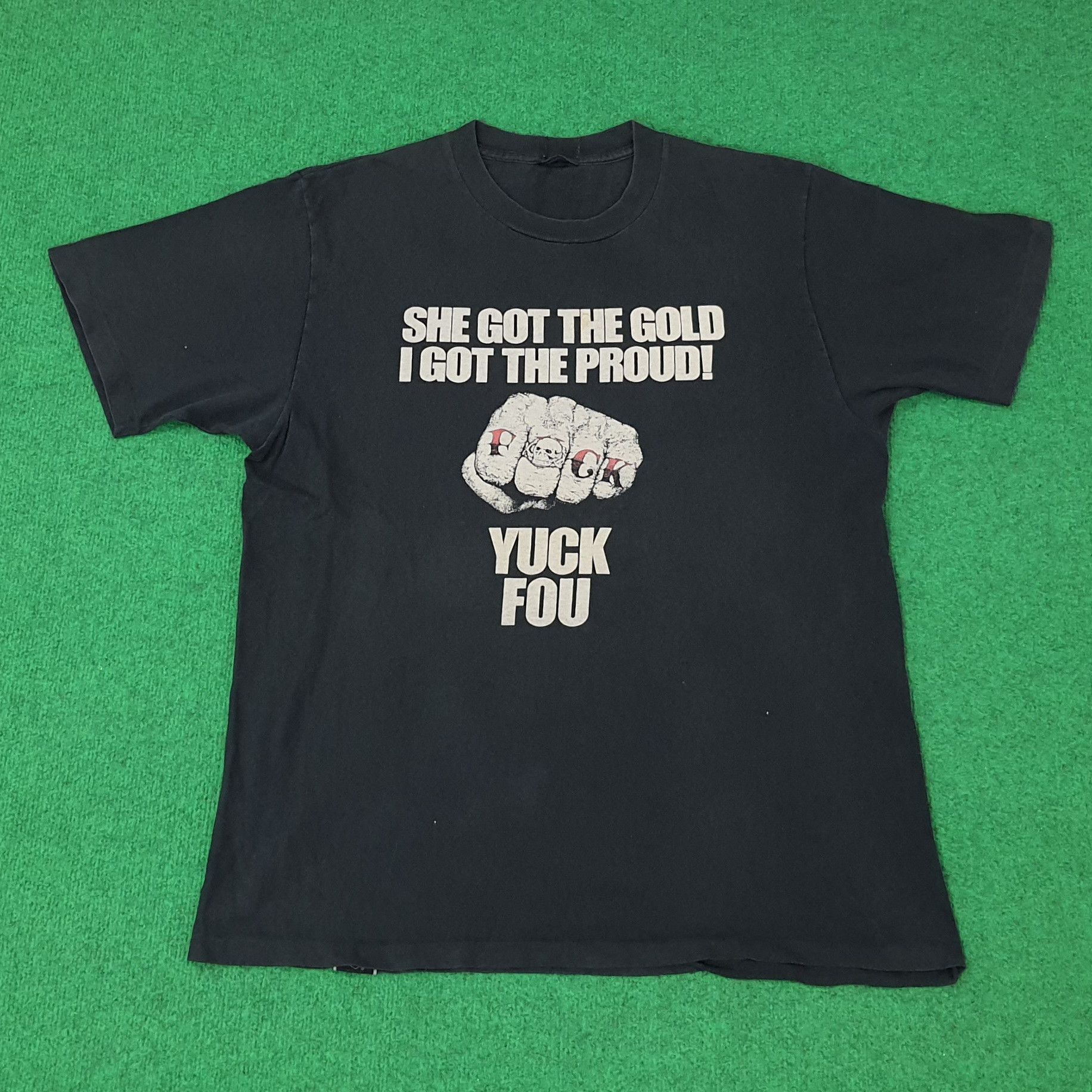 Hysteric Glamour Vintage Hysteric Glamour Fuck Japan Brand Tshirt C223N65 Size US L / EU 52-54 / 3 - 1 Thumbnail