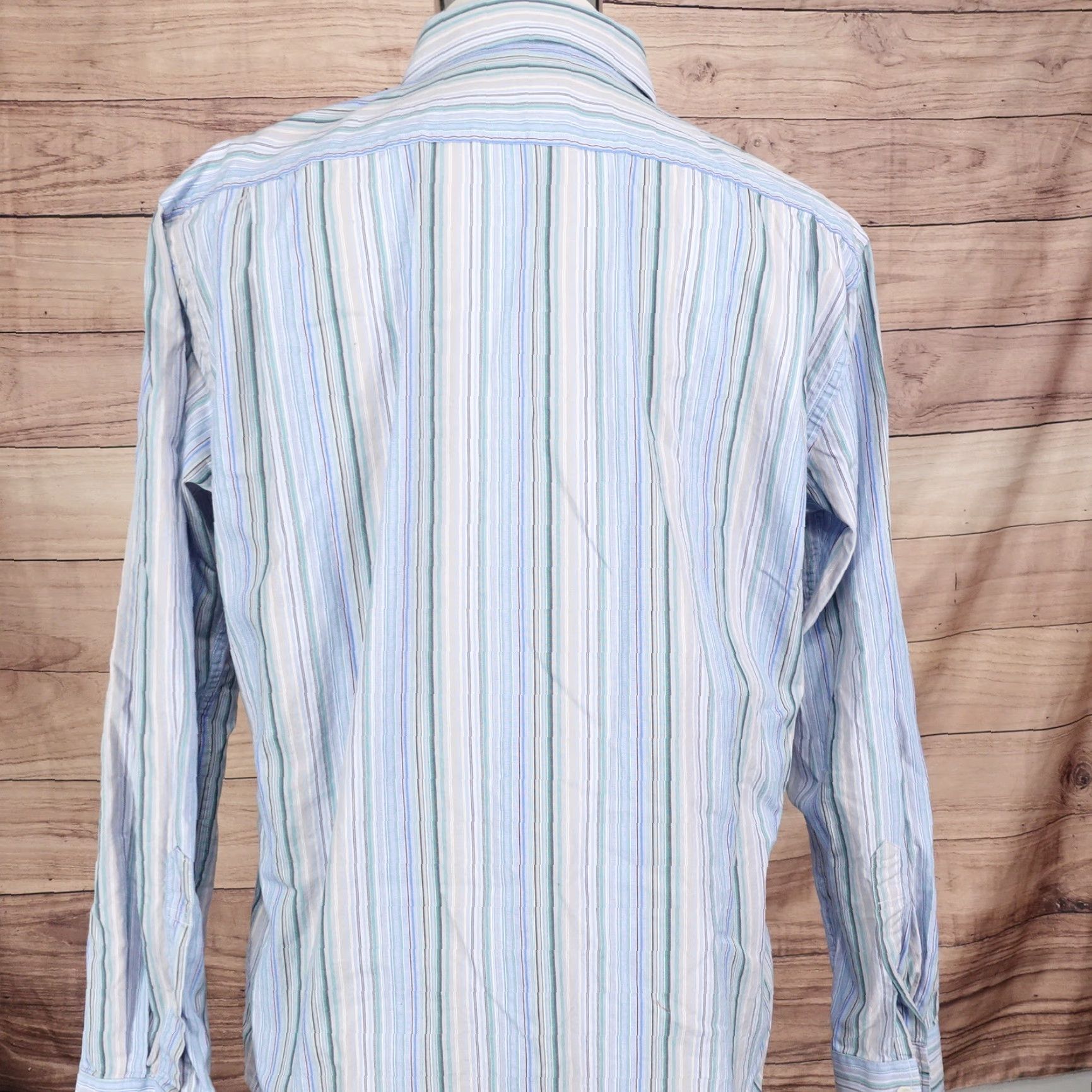 Gap Vintage Gap Men's Long Sleeve Striped Button-Up Shirt Size Large Size US L / EU 52-54 / 3 - 4 Thumbnail