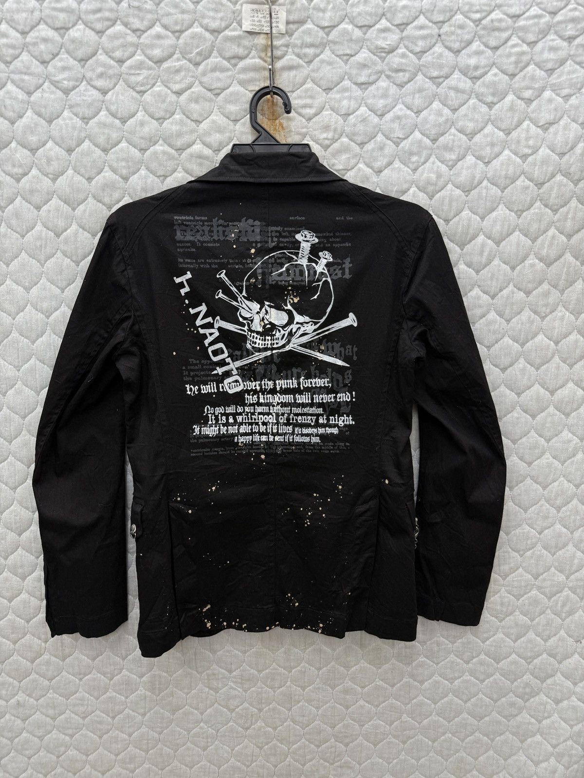 14th Addiction 🔥🔥🔥ARCHIVE H NAOTO ANARCHY PUNK JACKET Size M / US 6-8 / IT 42-44 - 2 Thumbnail