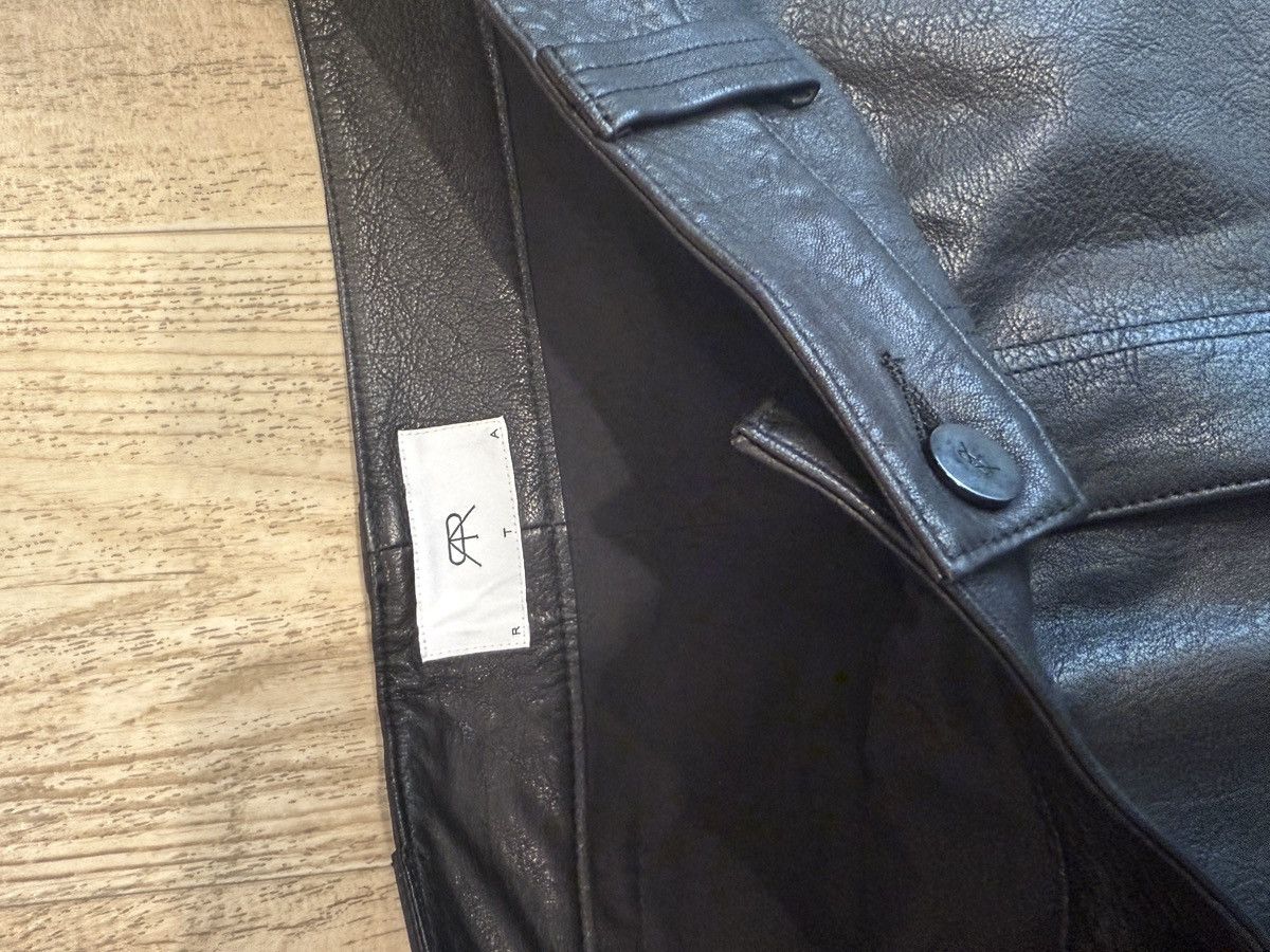 Rta RtA Lamb Leather Cargo Pants Size US 31 - 2 Thumbnail