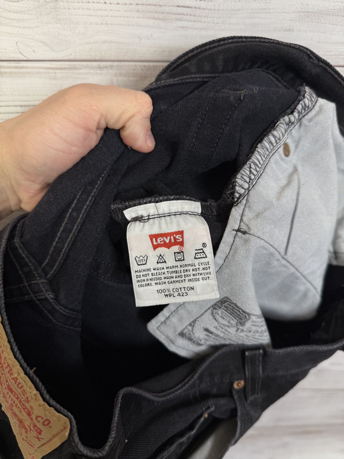 Levi's 90s Vintage Levi's 501 Distressed Jeans Size US 38 / EU 54 - 14 Thumbnail