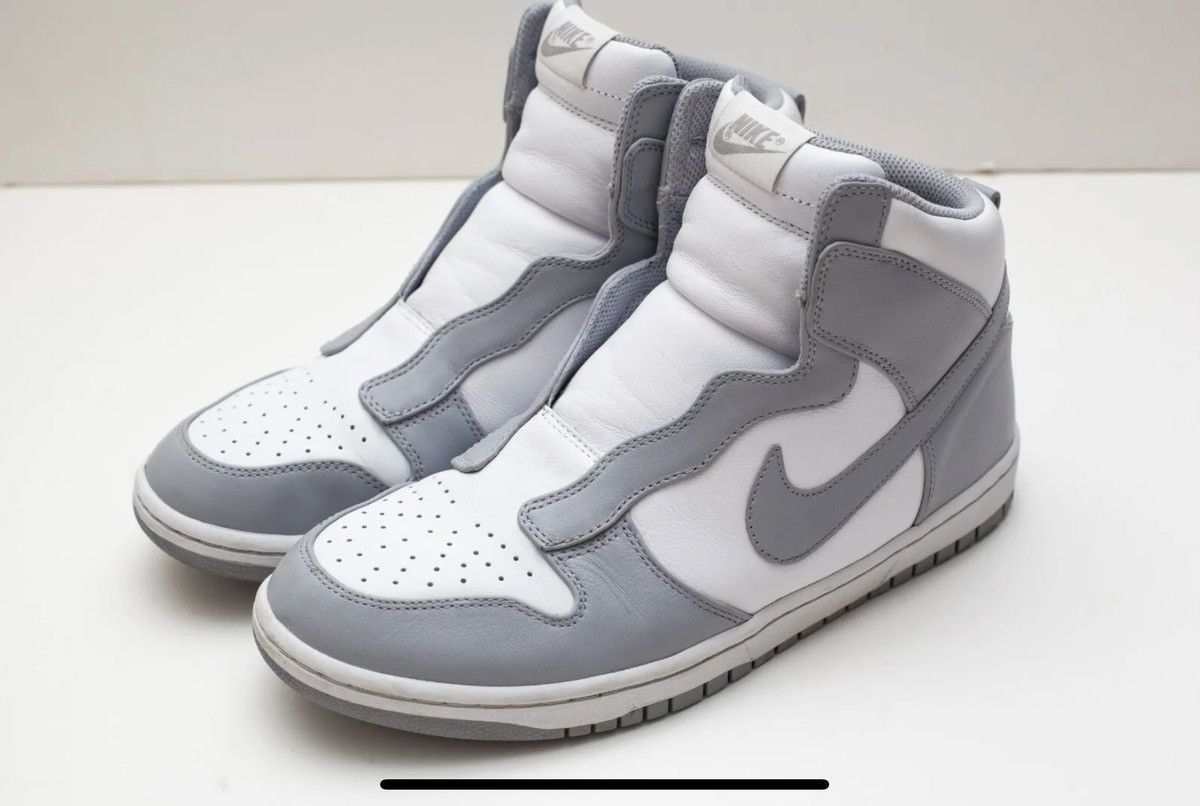 Nike Nikelab Dunk Lux sacai White Grey (Women's) 11.5 Men's 10