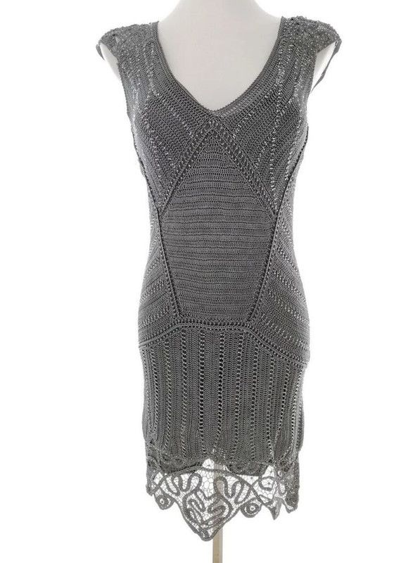 Karen Millen Karen Millen vintage crochet dress 10 Size M / US 6-8 / IT 42-44 - 1 Thumbnail