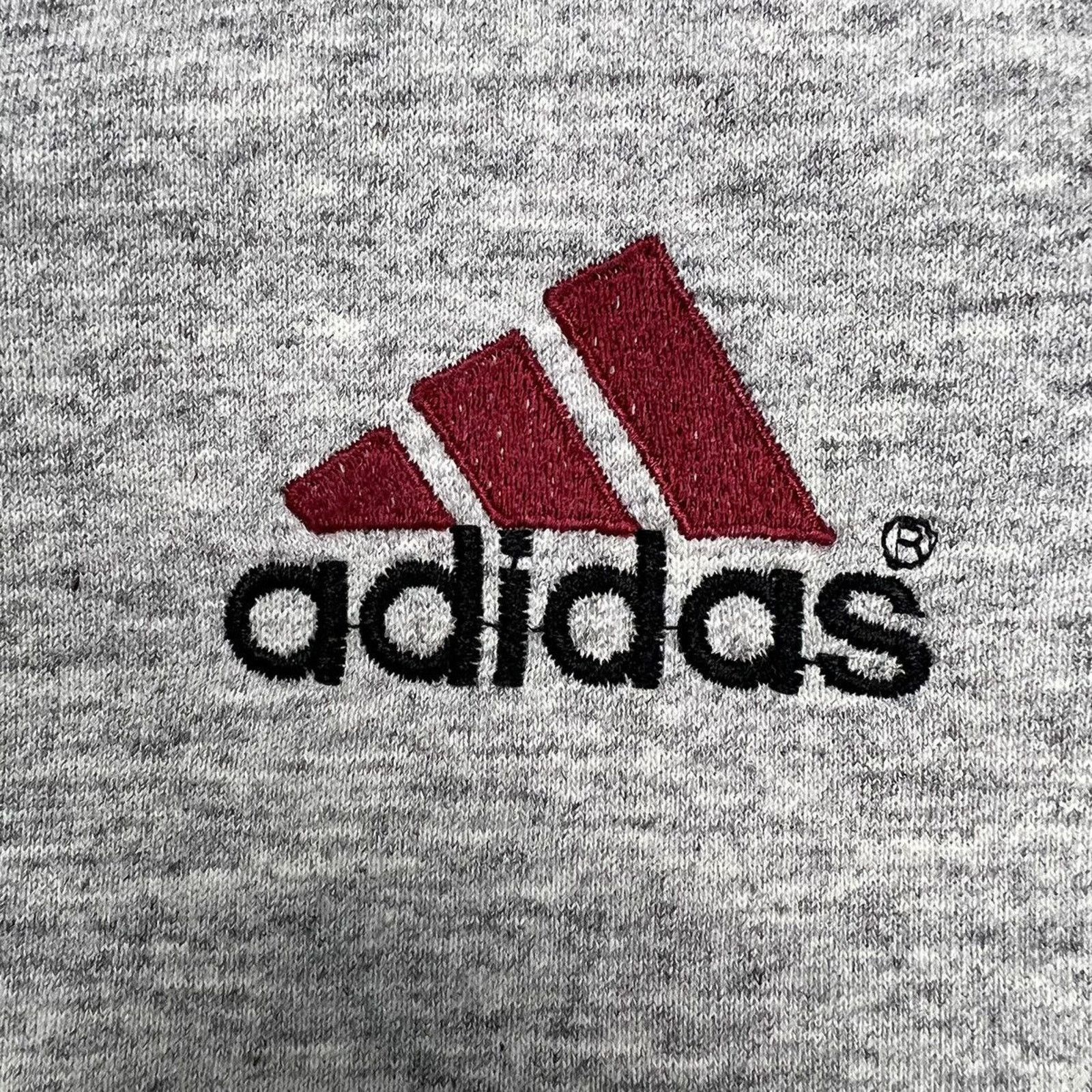Adidas × Vintage Vintage Adidas Sweatshirt Medium Essentials Pullover 90s Size US M / EU 48-50 / 2 - 2 Thumbnail