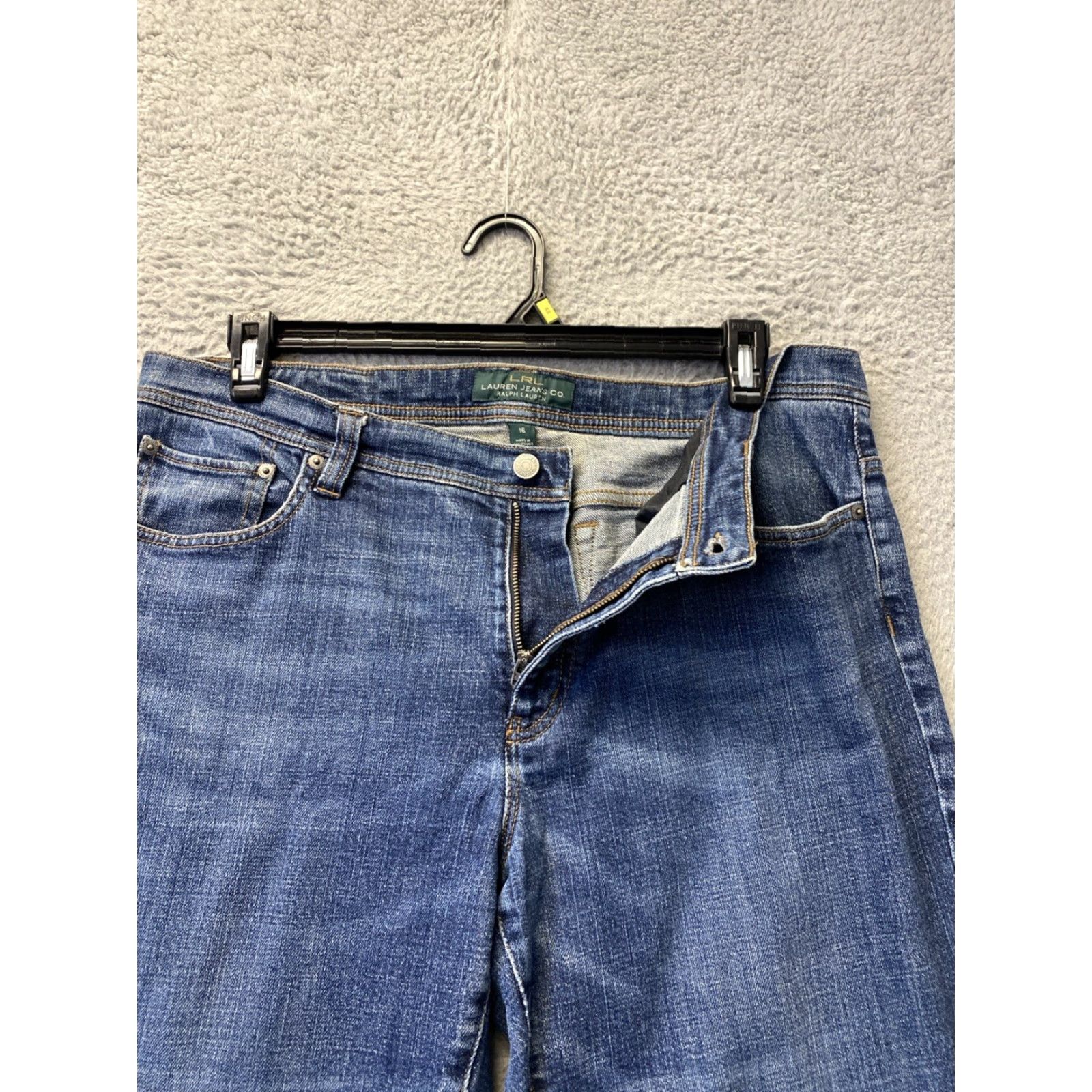 Ralph Lauren VINTAGE RRL Ralph Lauren Jeans Boot Cut Denim 36 Women’s 16 Blue Body 153-35 Women Size 25" / US 0 / IT 36 - 2 Thumbnail