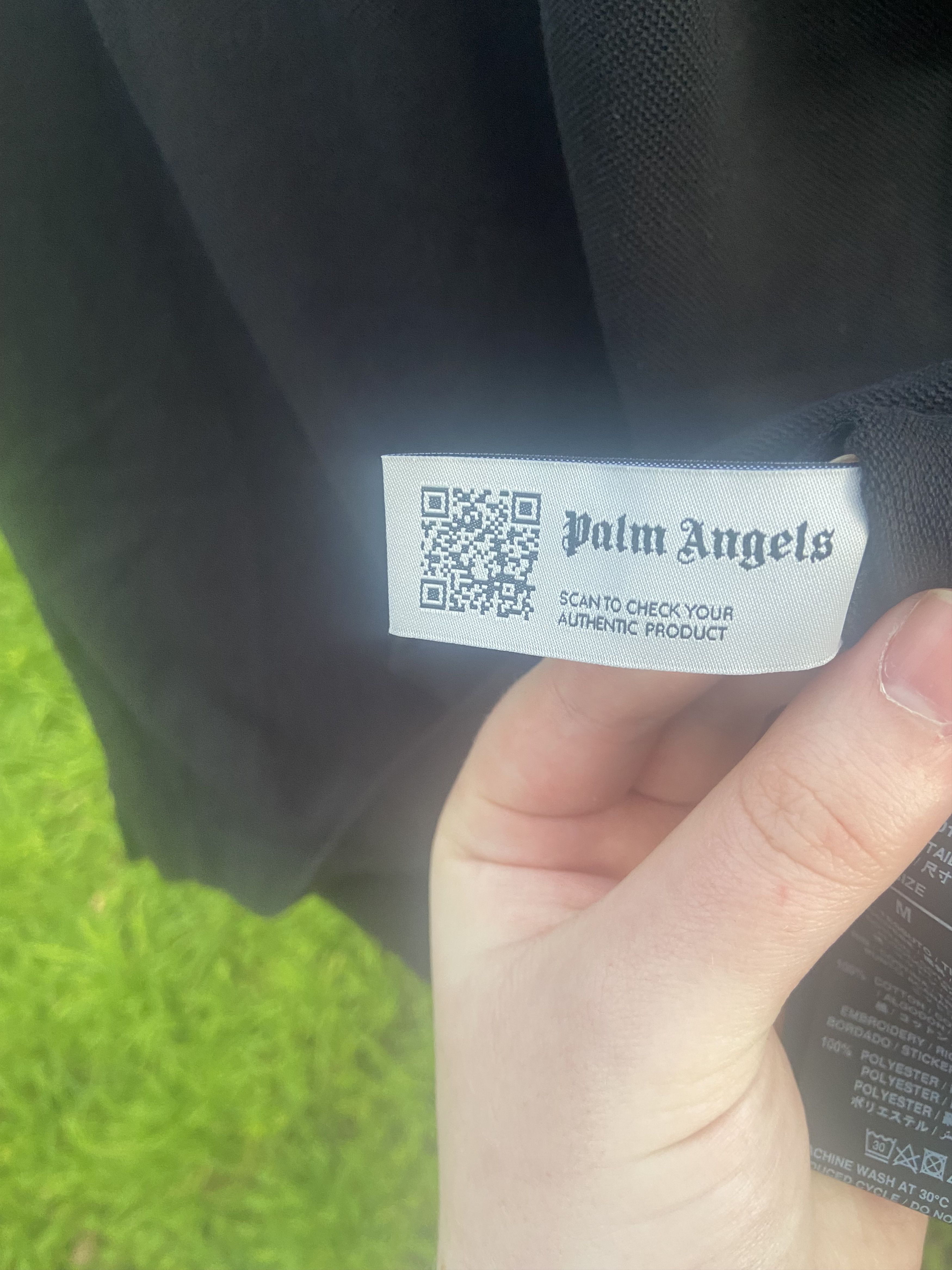 Palm Angels Palm angels curved logo polo shirt medium Size US M / EU 48-50 / 2 - 5 Thumbnail