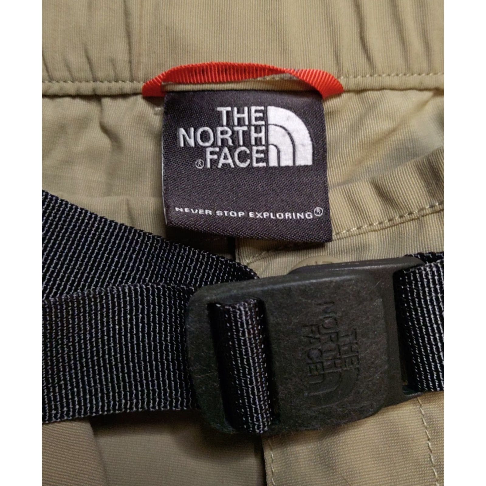 The North Face The North Face Mens 2XL Beige Nylon Convertible Pants Zip Off Hiking Outdoor Cargo Pants Regular fit Size US 39 - 6 Thumbnail
