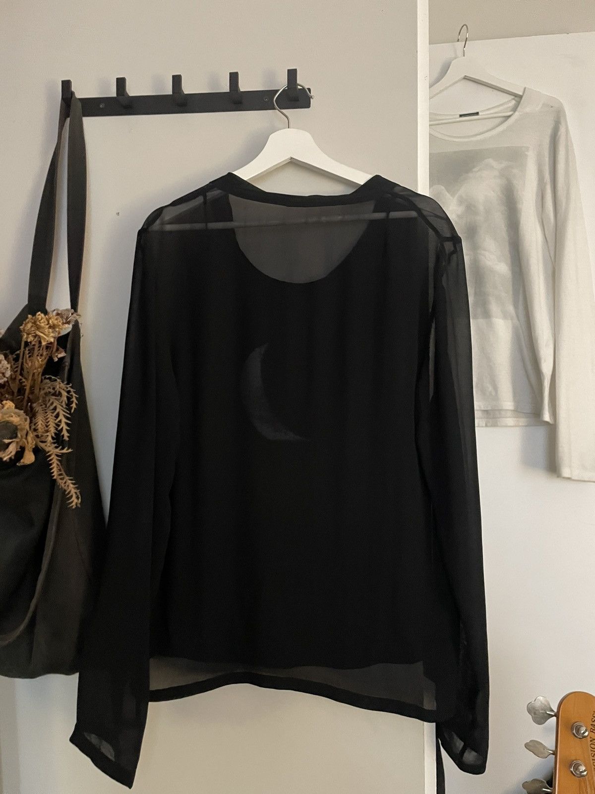 Ann Demeulemeester AW03 Moon Sheer Shirt Size US M / EU 48-50 / 2 - 6 Thumbnail