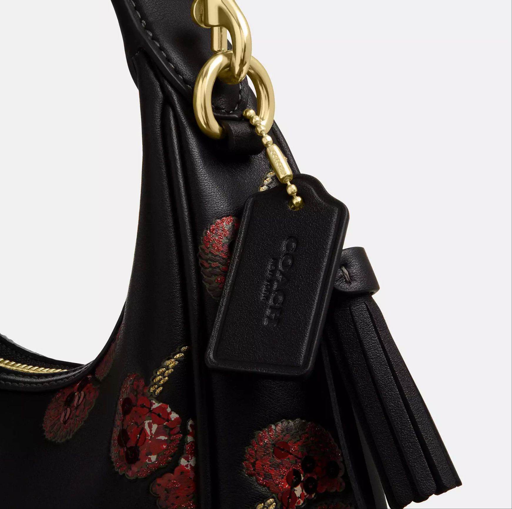 Coach NWT Coach Carmen Mini Crossbody Bag With Cherry Print CCZ22 Size ONE SIZE - 12 Thumbnail