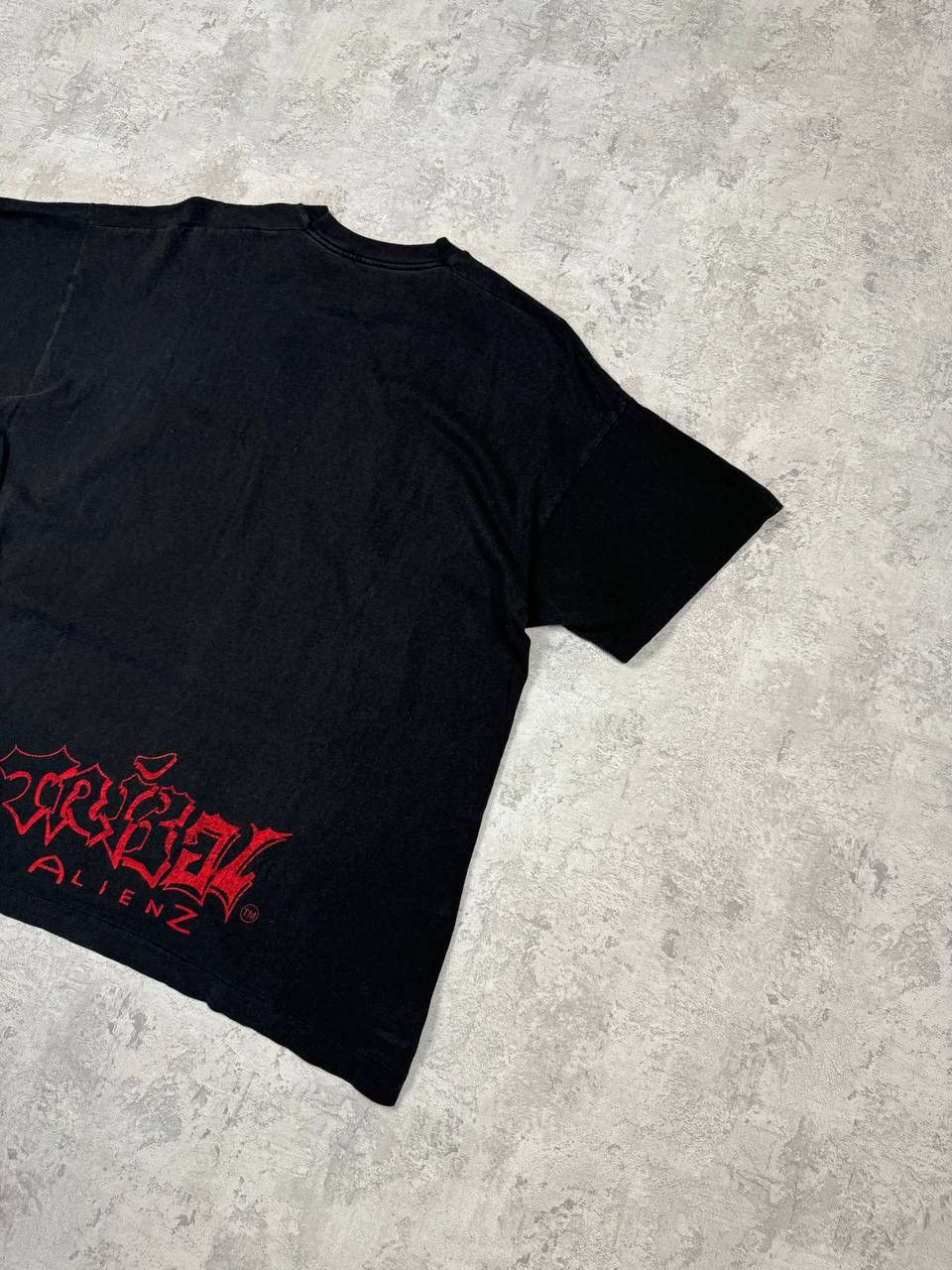 Vintage RARE Vintage 90’S Alienz T-Shirt Big Logo Size XL Size US XL / EU 56 / 4 - 11 Thumbnail