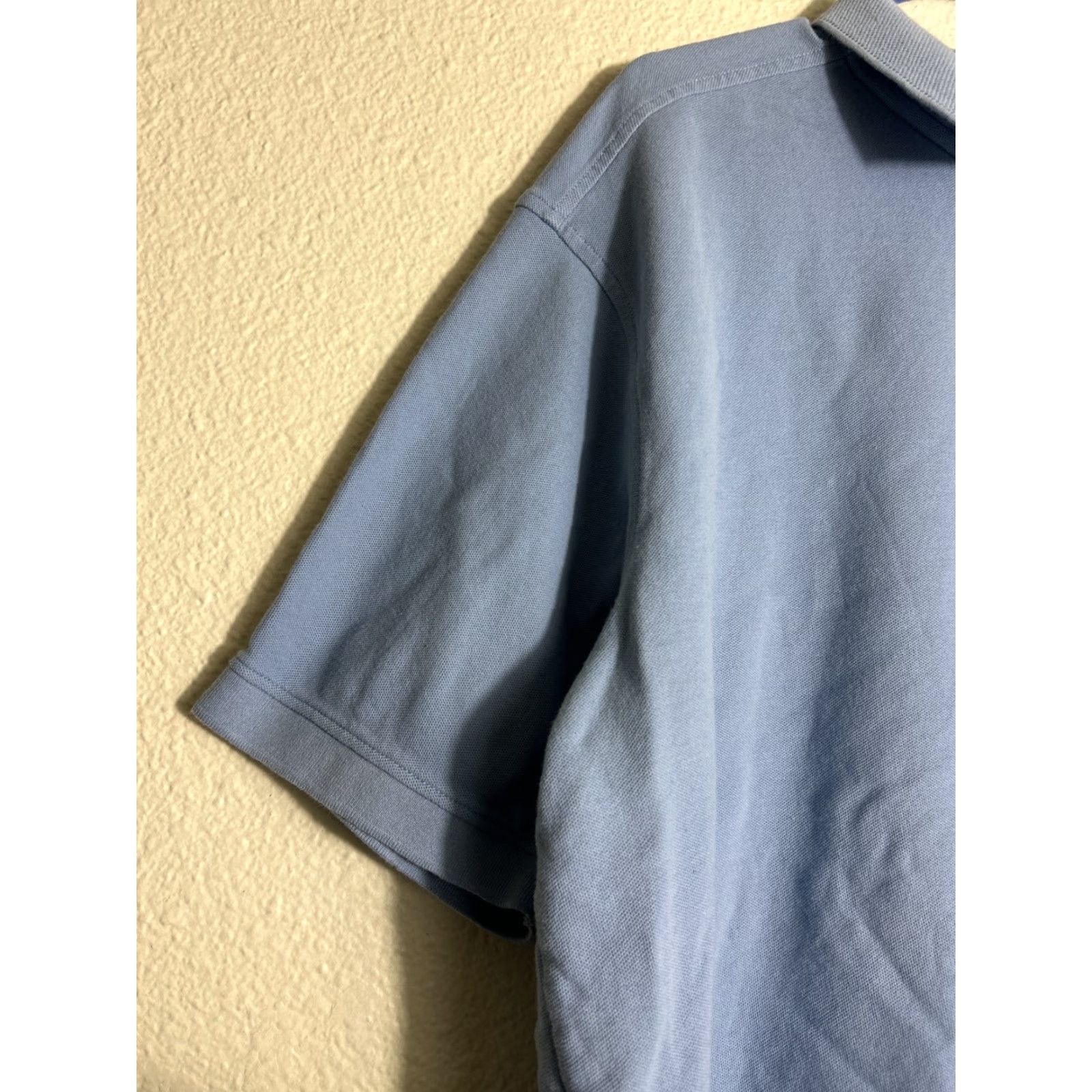 Tommy Bahama VINTAGE Tommy Bahama Polo Shirt Mens 2XL Short Sleeve Light Blue 100% Cotton Bahamas Mens Size US XXL / EU 58 / 5 - 2 Thumbnail