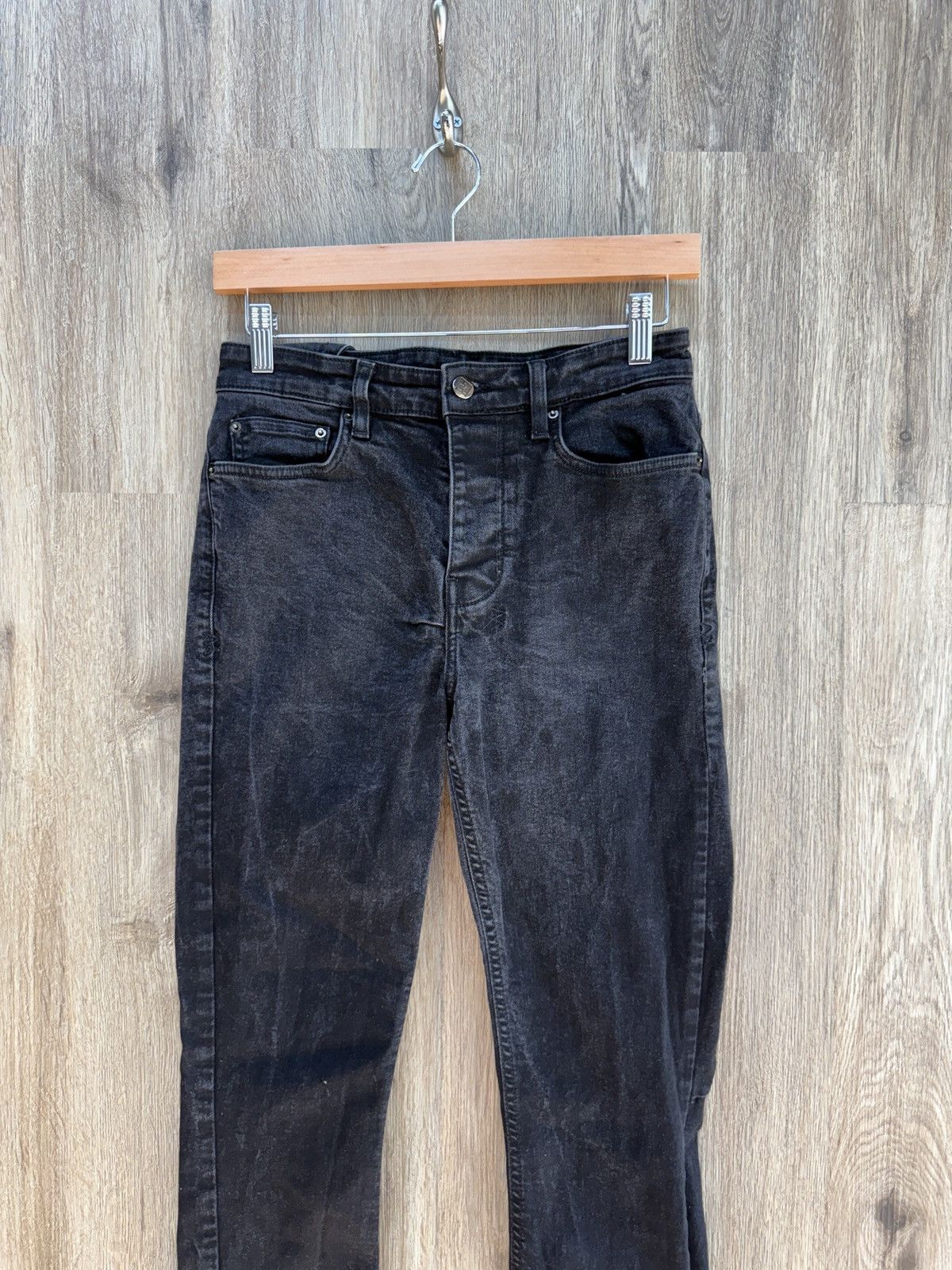 Ksubi Ksubi Black Denim Jeans Size US 30 / EU 46 - 2 Thumbnail