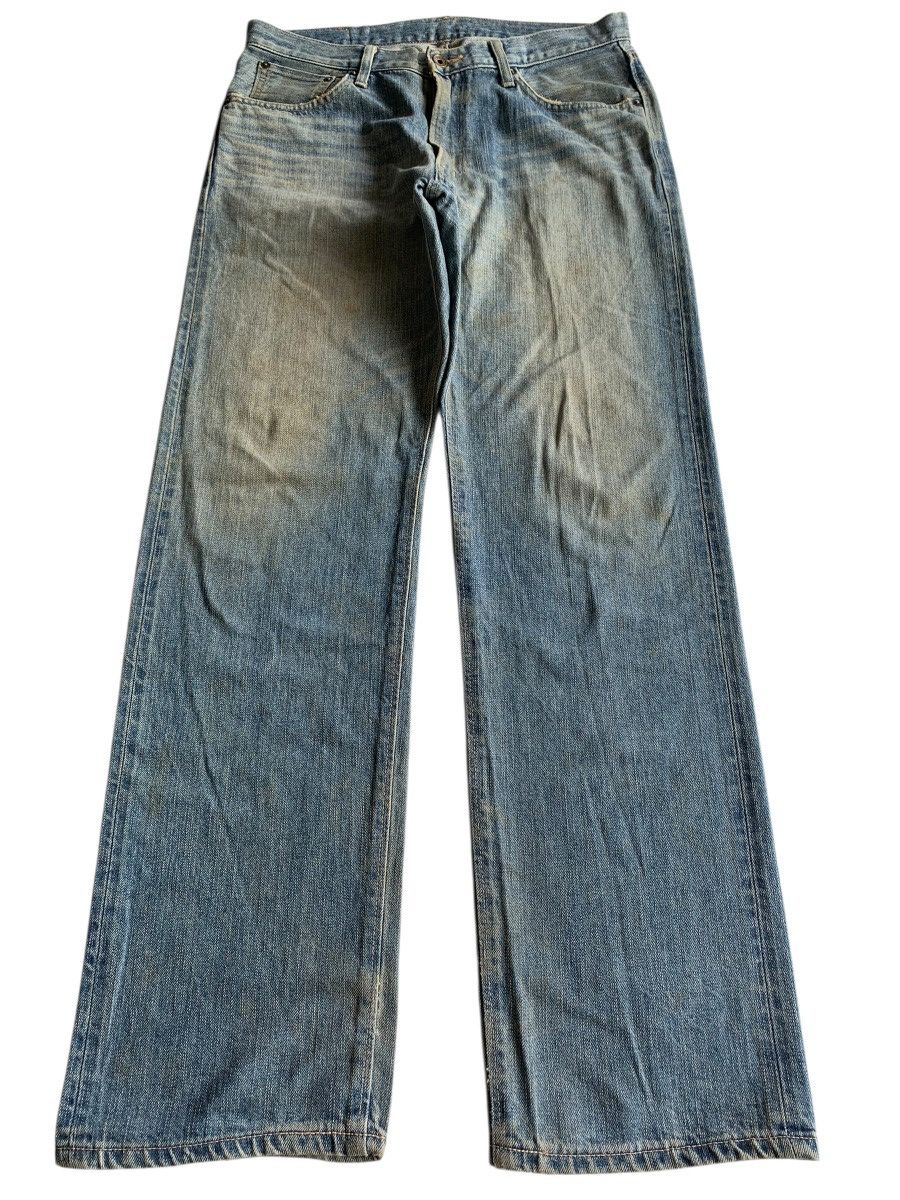 Kapital VINTAGE EDWIN 505ZX SELVEDGE BAGGY RUSTY DISTRESSED DENIM Size US 34 / EU 50 - 3 Thumbnail