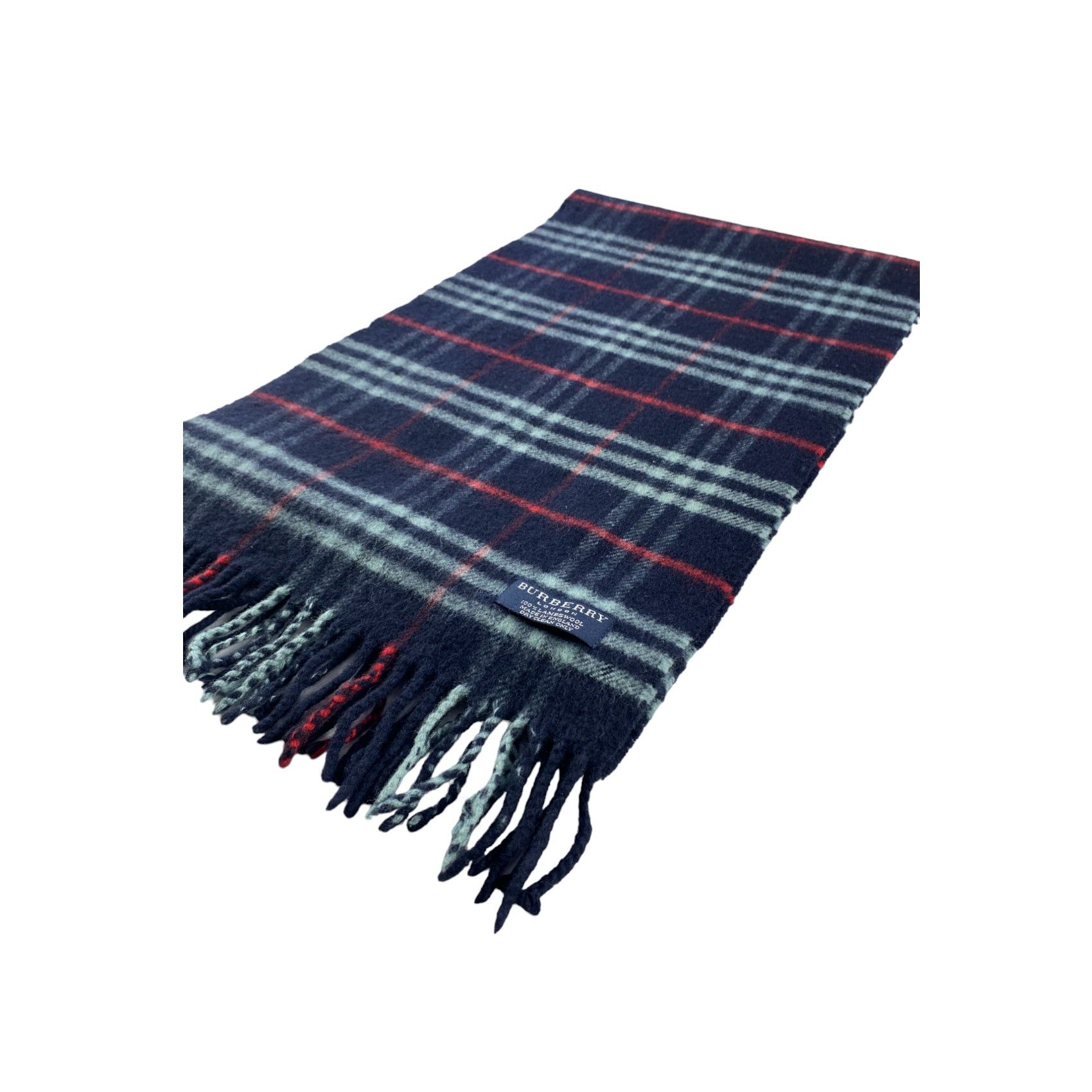 Burberry × Vintage Burberry Scarf / Muffler / Neckwear - WW1030 Size ONE SIZE - 3 Thumbnail
