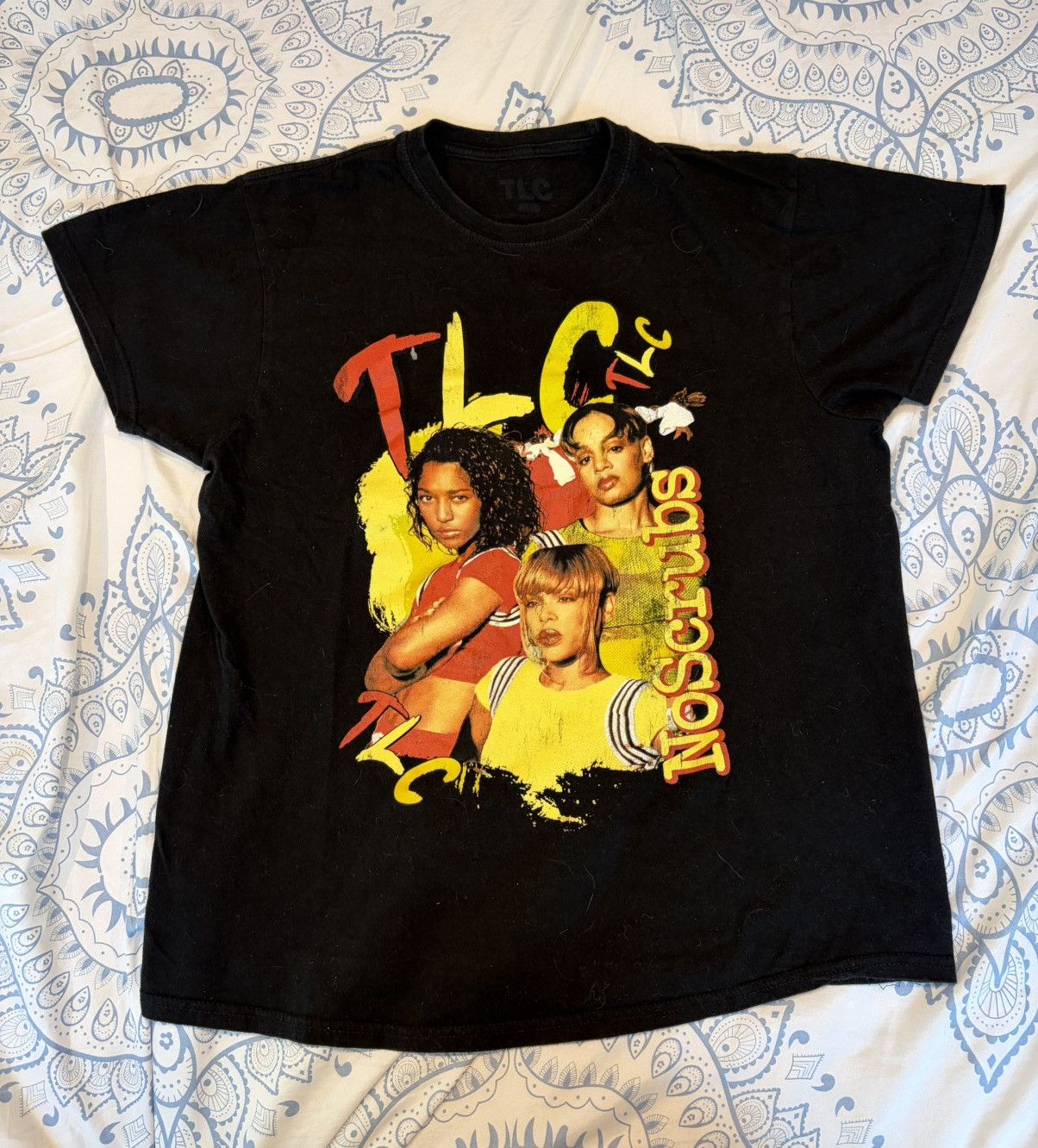 Vintage TLC Shirt Large Size US L / EU 52-54 / 3 - 1 Thumbnail