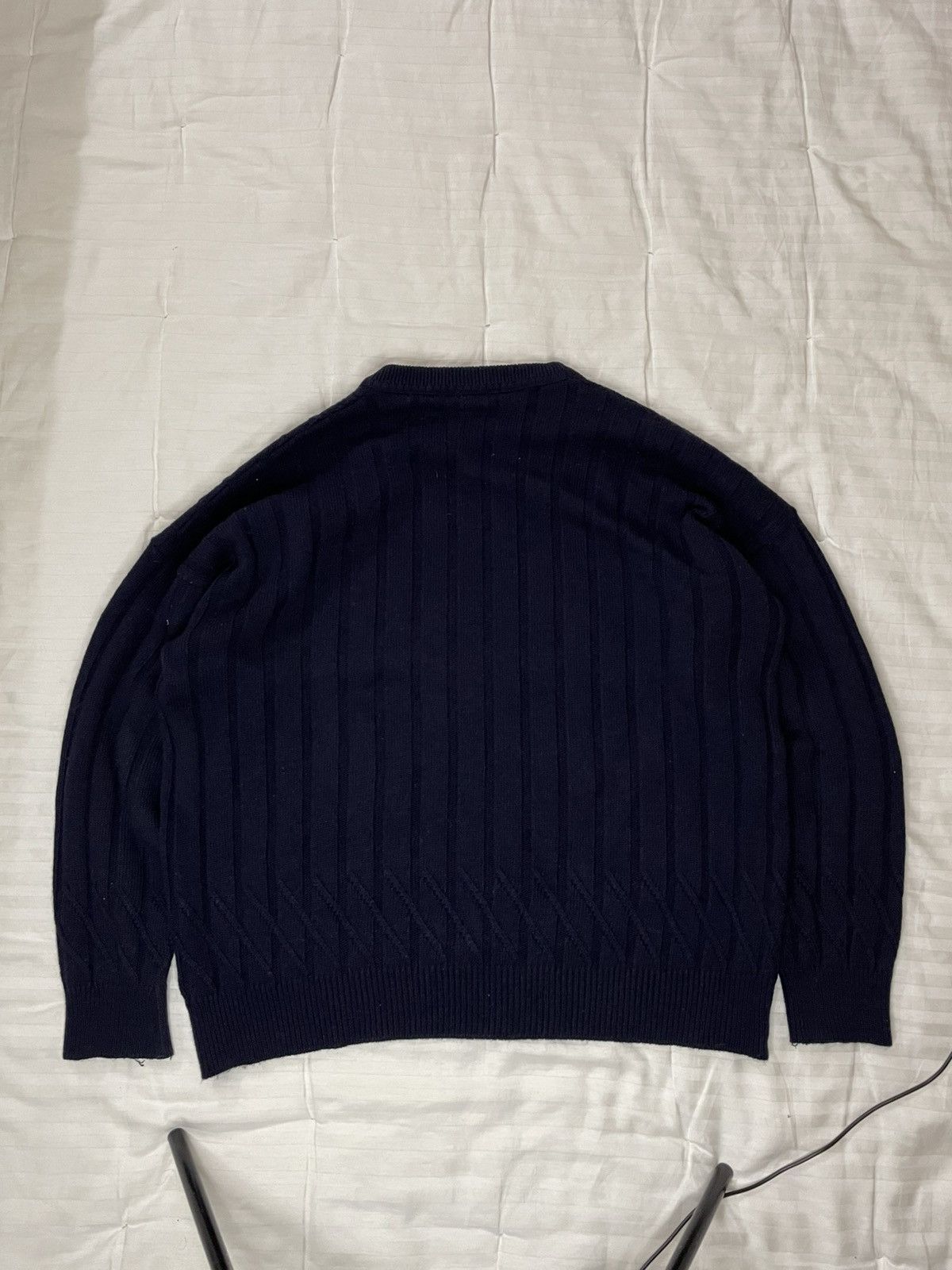 Lacoste Vintage Rare Archive Lacoste Patterned Knight Sweater Size US XL / EU 56 / 4 - 7 Thumbnail