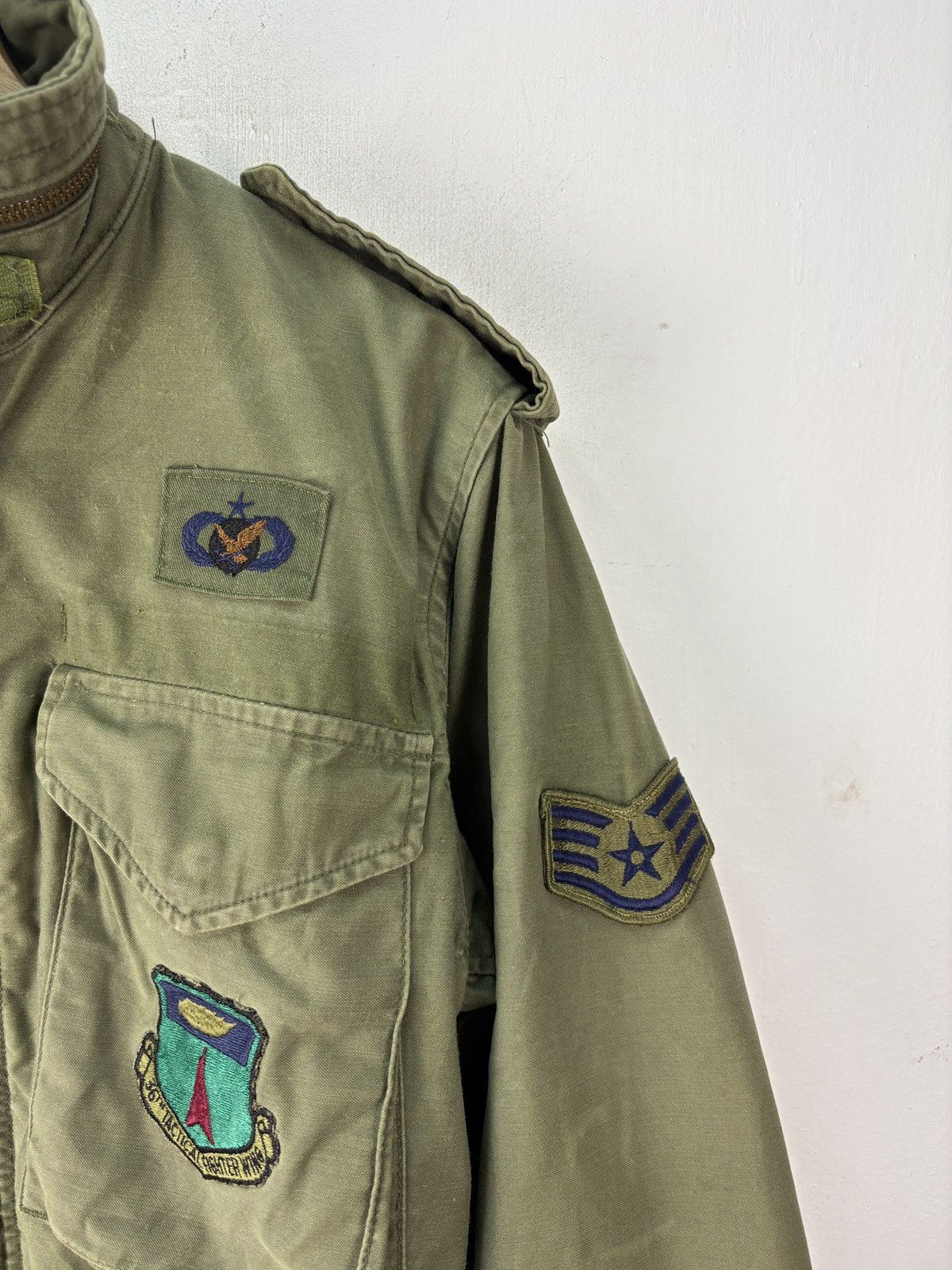 Vintage Vintage 70s 80s OG US Air Force Field Jacket HBT Size US S / EU 44-46 / 1 - 10 Thumbnail