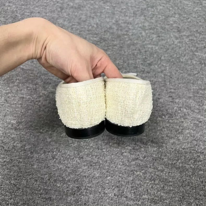 Chanel Chanel Ballet Flats with Bow Design -2505 Size US 6 / IT 36 - 4 Thumbnail