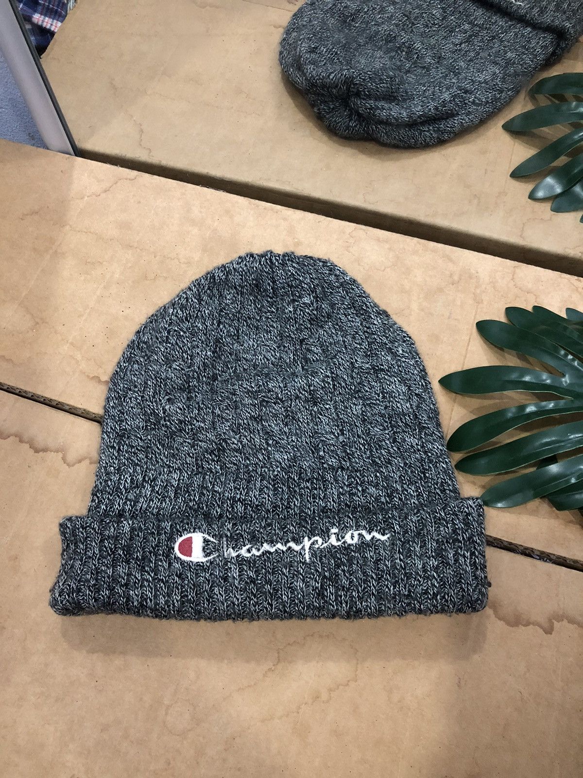 Champion Vintage champion knit beanie Size ONE SIZE - 1 Thumbnail