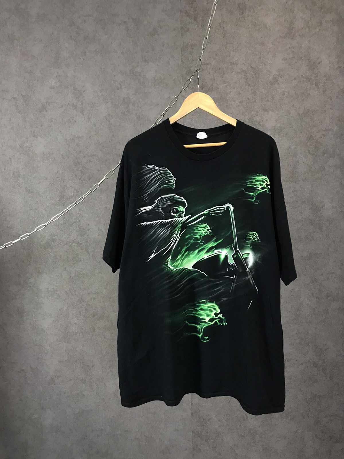 Vintage Skeleton skulls rock tee Size US XXL / EU 58 / 5 - 1 Thumbnail