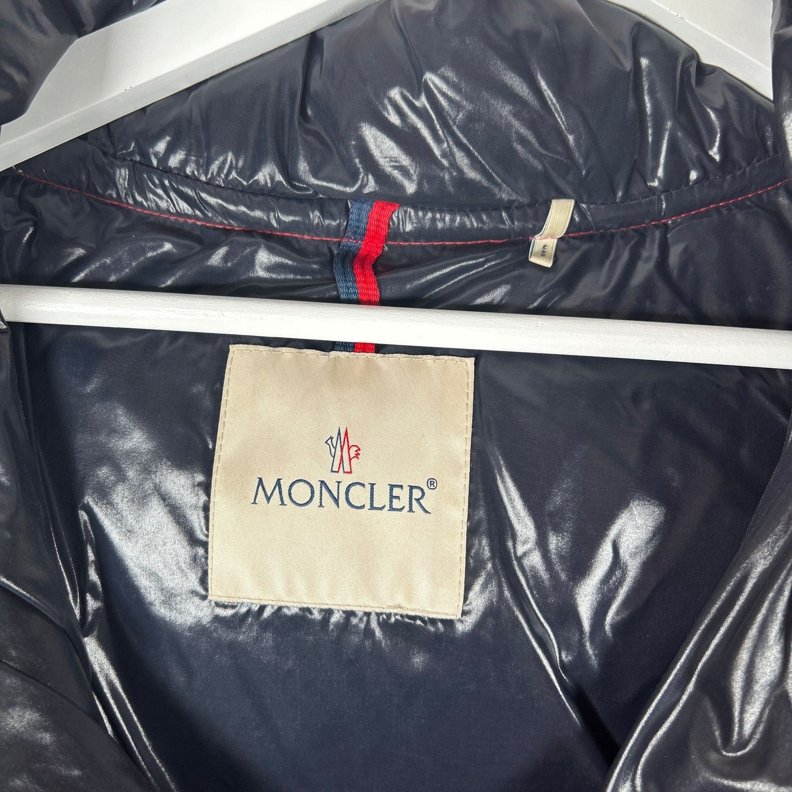 Moncler Moncler Gary Giubbotto Patched Red Puffer Size 6 Size US XXL / EU 58 / 5 - 5 Thumbnail