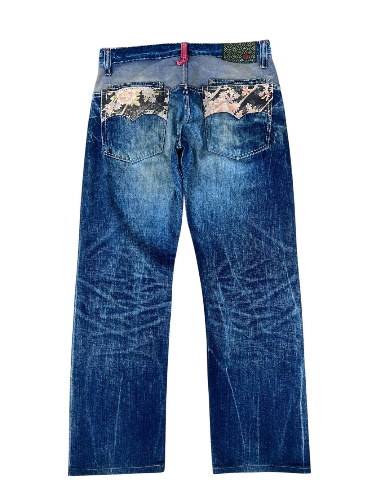 Eternal ETERNAL Japan Aging Distressed Mud Denim Hybrid Jeans Size US 32 / EU 48 - 15 Thumbnail