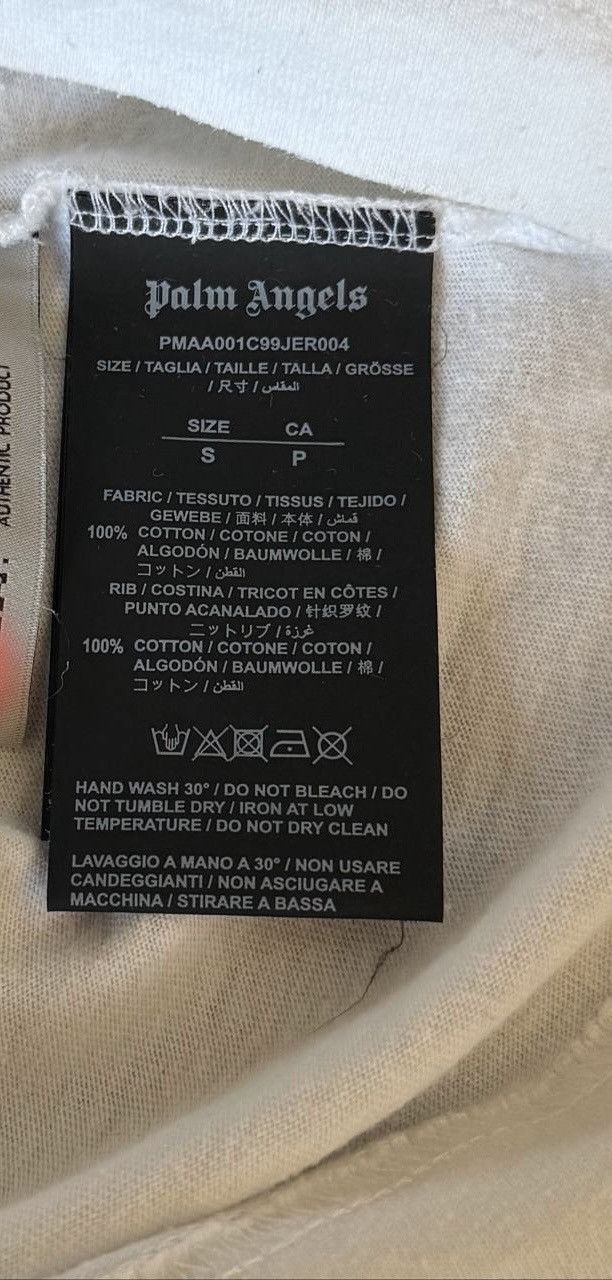 Palm Angels Palm Angels Spray Tee Size US S / EU 44-46 / 1 - 2 Thumbnail