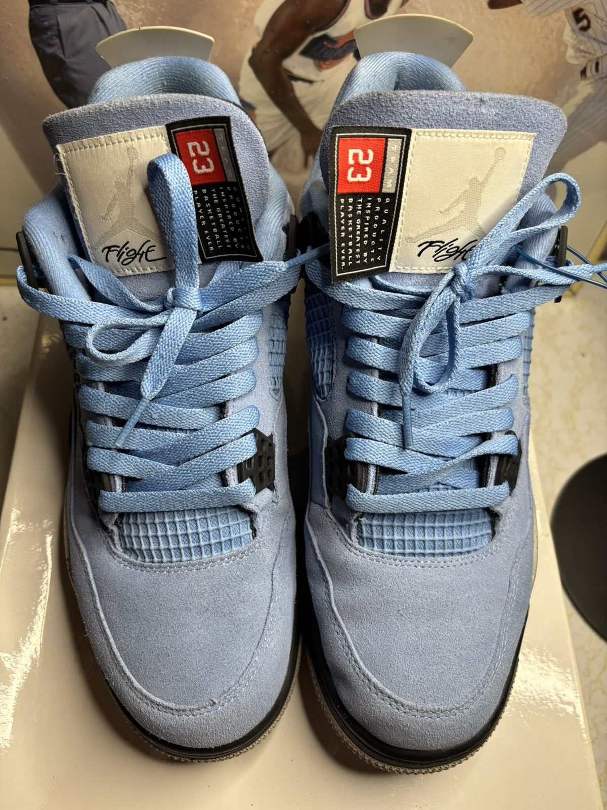 Jordan Brand Air Jordan 4 Retro UNC Size US 11.5 / EU 44-45 - 2 Thumbnail