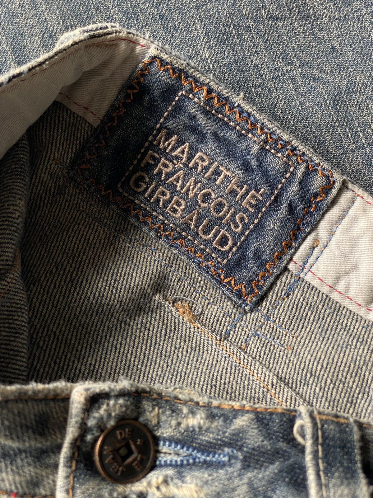 Marithe + Francois Girbaud MARITHE FRANCOIS GIRBAUD RING DENIM Size US 30 / EU 46 - 9 Thumbnail