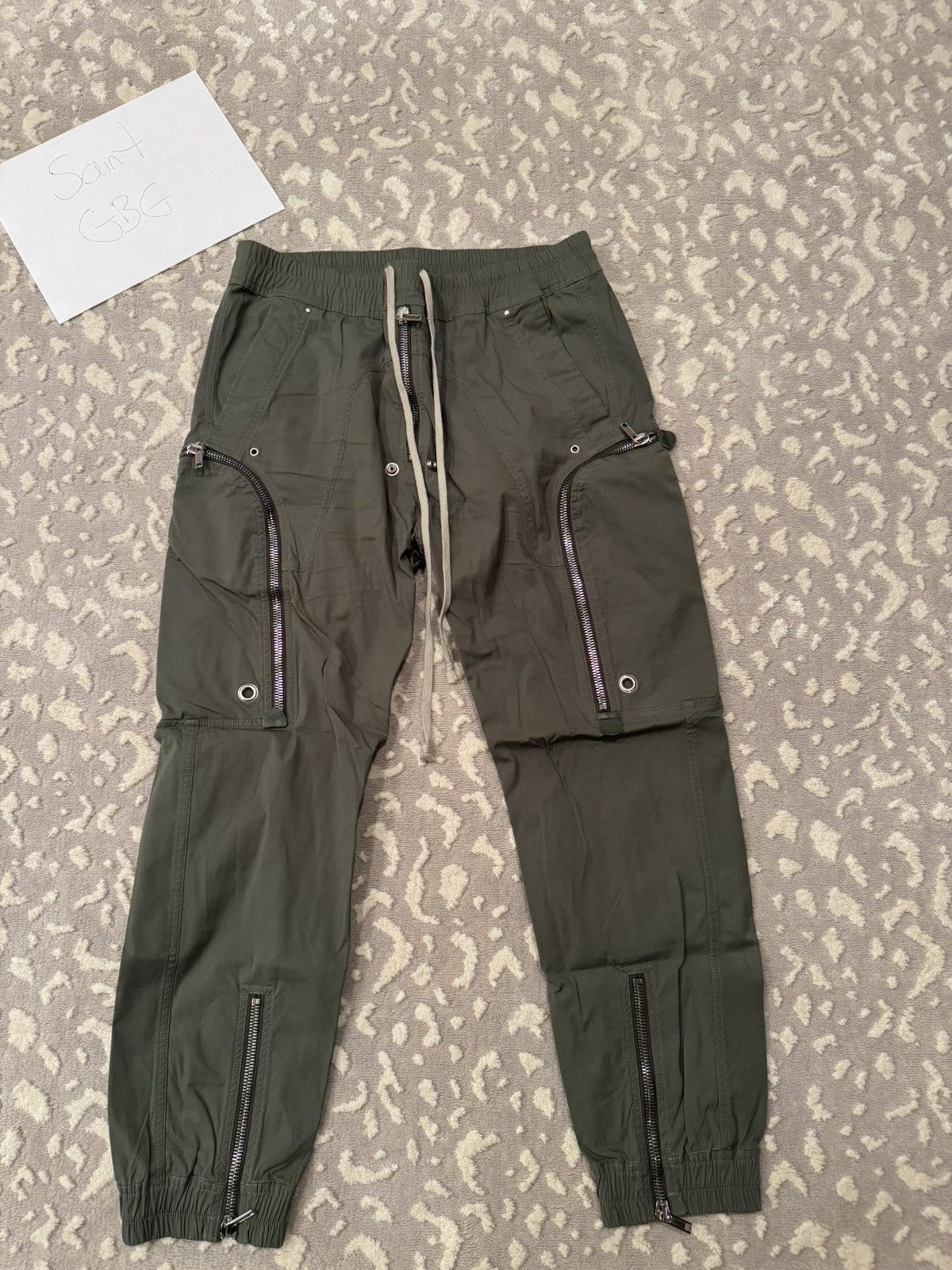 Khaki Bauhaus Cargo Pants