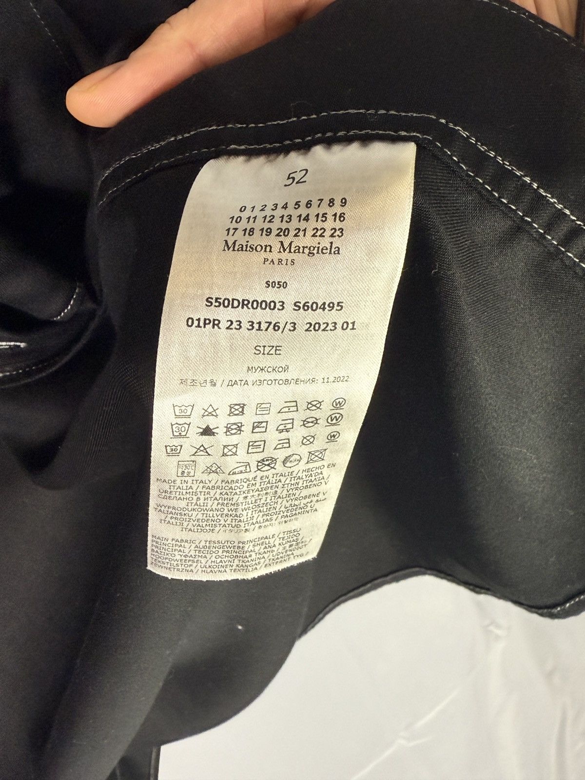 Maison Margiela Maison Margiela Paris Contrast Stitch Shirt Size US XL / EU 56 / 4 - 4 Thumbnail