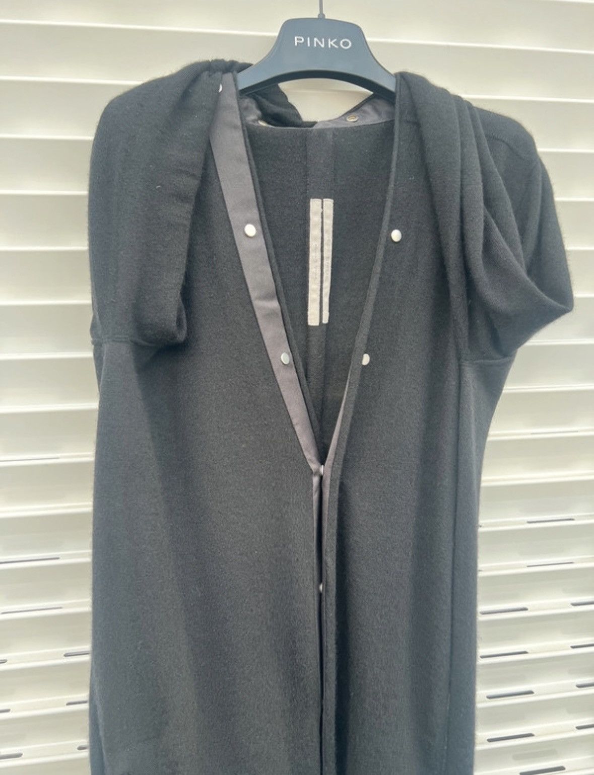 Rick Owens Rick Owens Larry cardigan 100% WS cashmere SS/20 TECUATL Size US M / EU 48-50 / 2 - 9 Thumbnail
