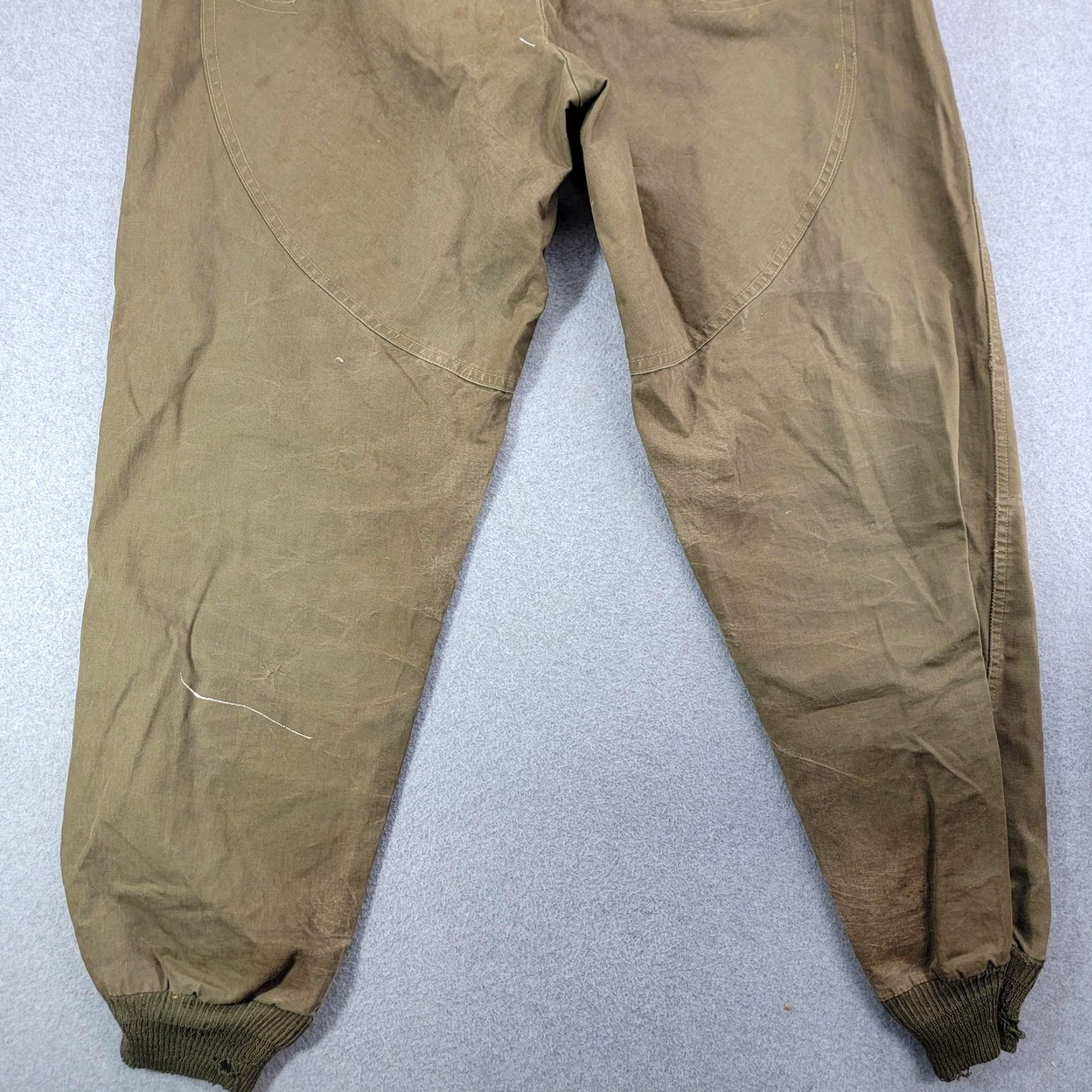 Vintage VINTAGE Red Head Brand Pants Mens Large Brown Canvas Hunting Field Cuffed Green Pockets Size US 39 - 6 Thumbnail