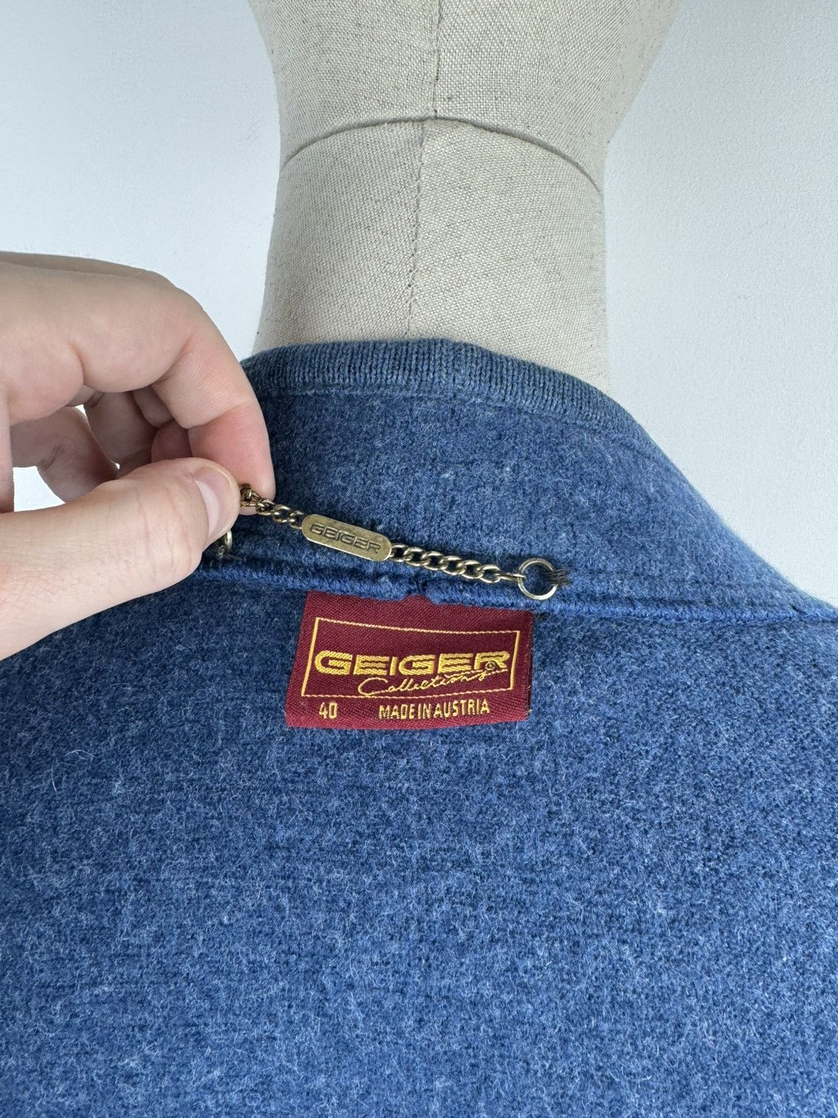 Vintage Women’s GEIGER Austria Wool Coat Jacket size 40 Size S / US 4 / IT 40 - 6 Thumbnail