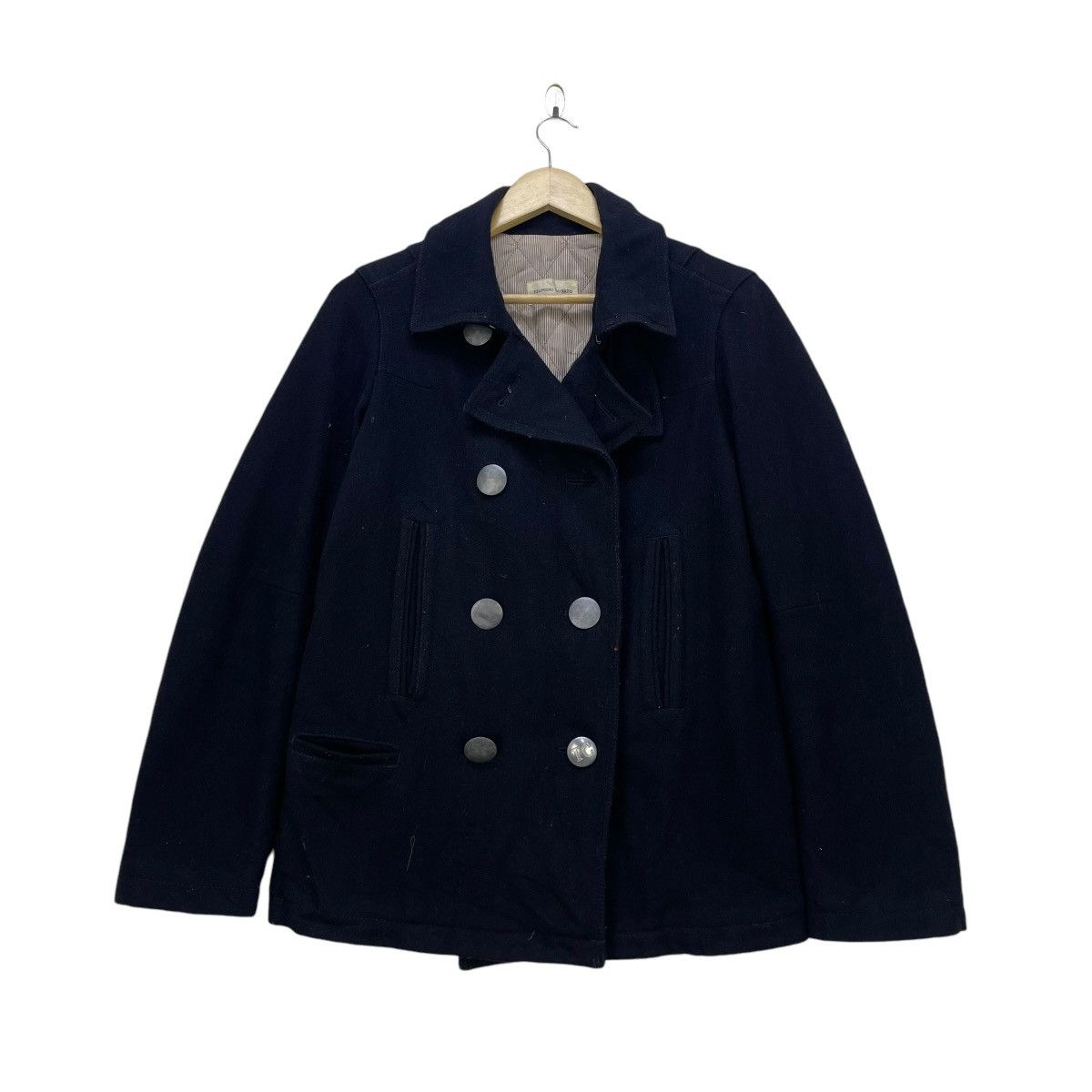 Issey Miyake × Tsumori Chisato 💥Tsumori Chisato Double Breast Unisex Peacoat Jacket Size US M / EU 48-50 / 2 - 2 Thumbnail