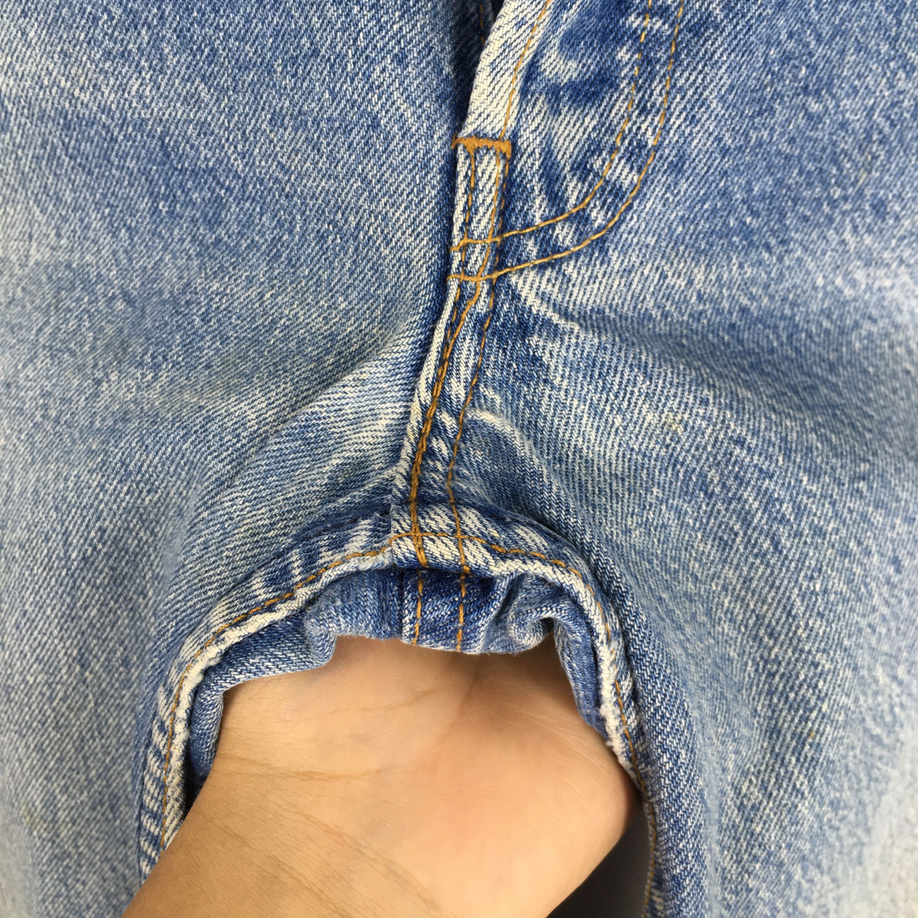 Levi's Size 30x31 90s Levi's 501 Distressed Stone Washed Jeans S235 Size US 30 / EU 46 - 7 Thumbnail